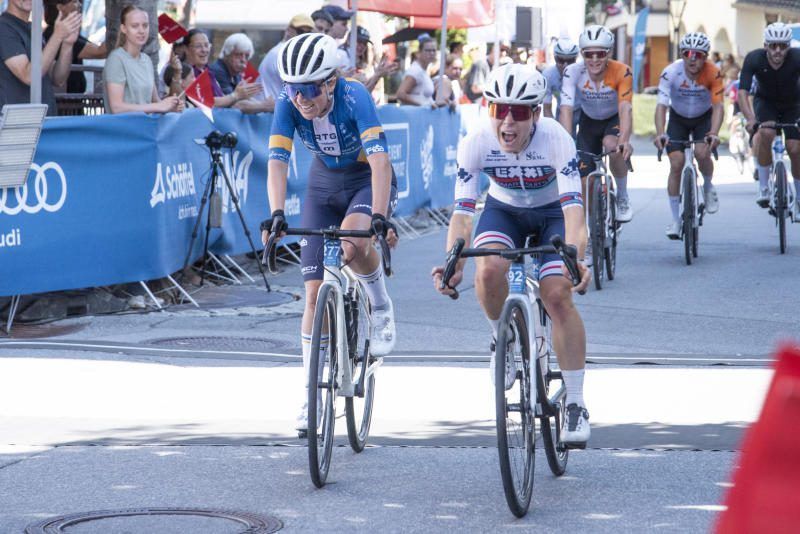 Sieg beim Arlberg Giro. PRIVAT