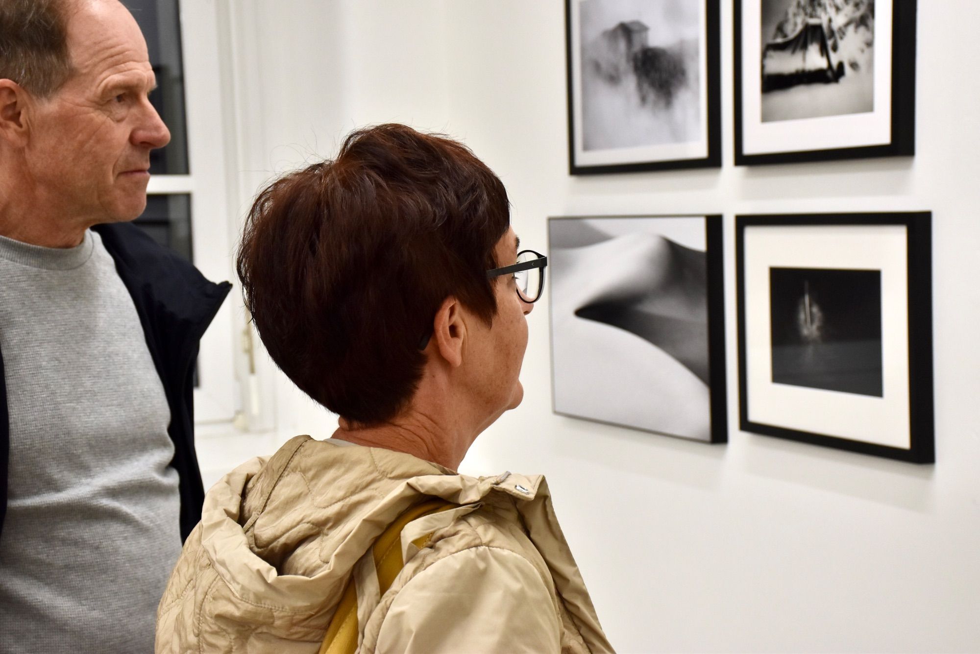 Rainer Schlatter und Kornelia Schlatter-Wittwer in der neuen Ausstellung im KFM.