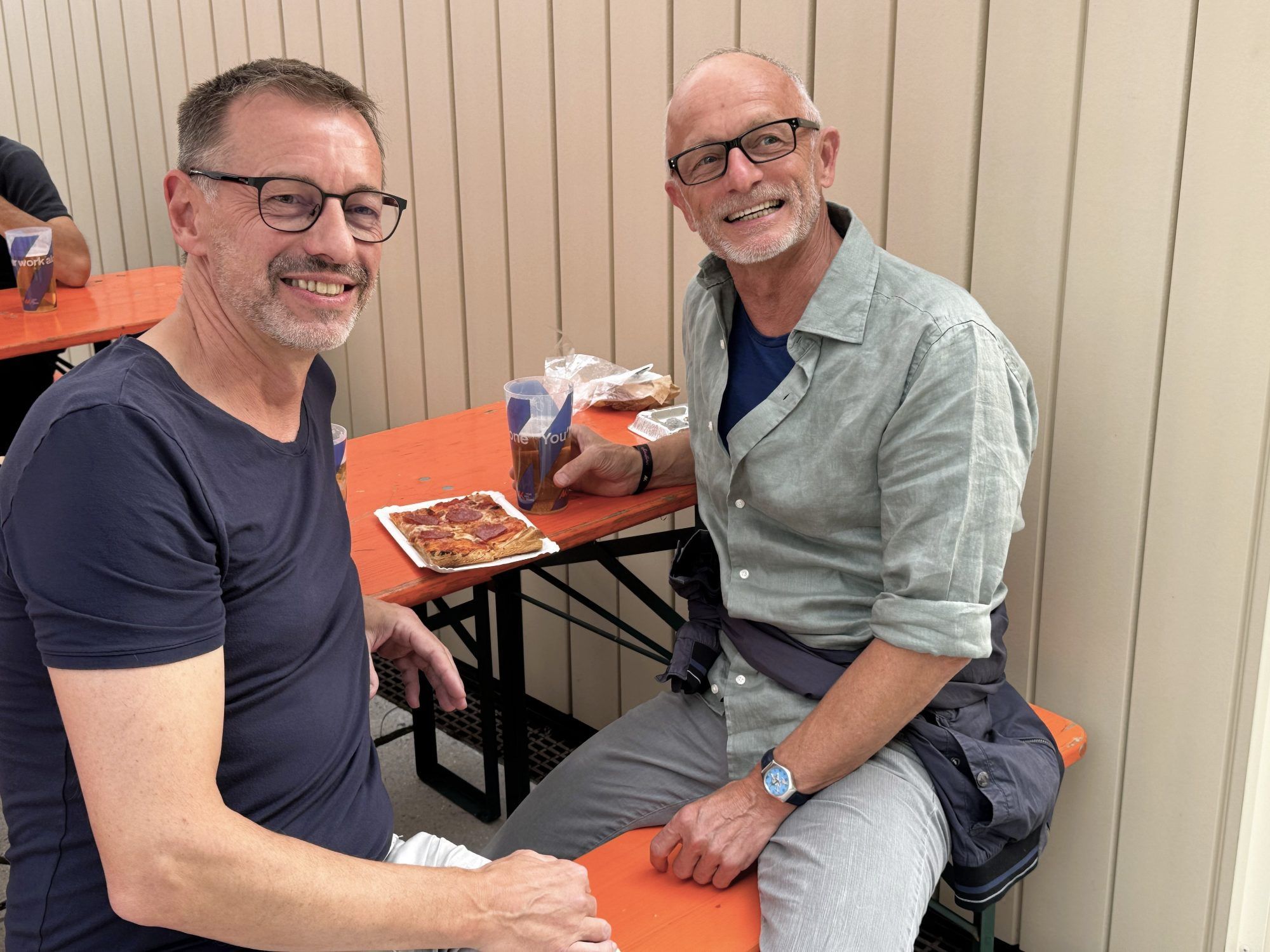 Die Besucher genossen das Festival.
