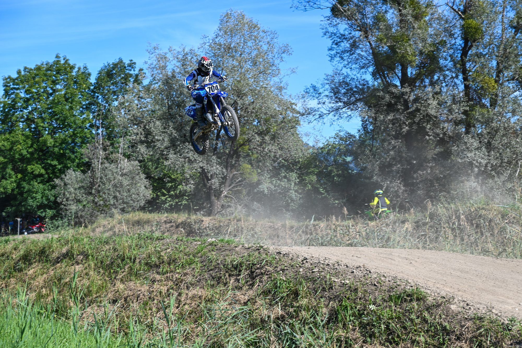 Auf der Motocross-Strecke vom MCC Dornbirn trafen sich am Samstag alle Vereinsmitglieder zum gemeinsamen Fahren.