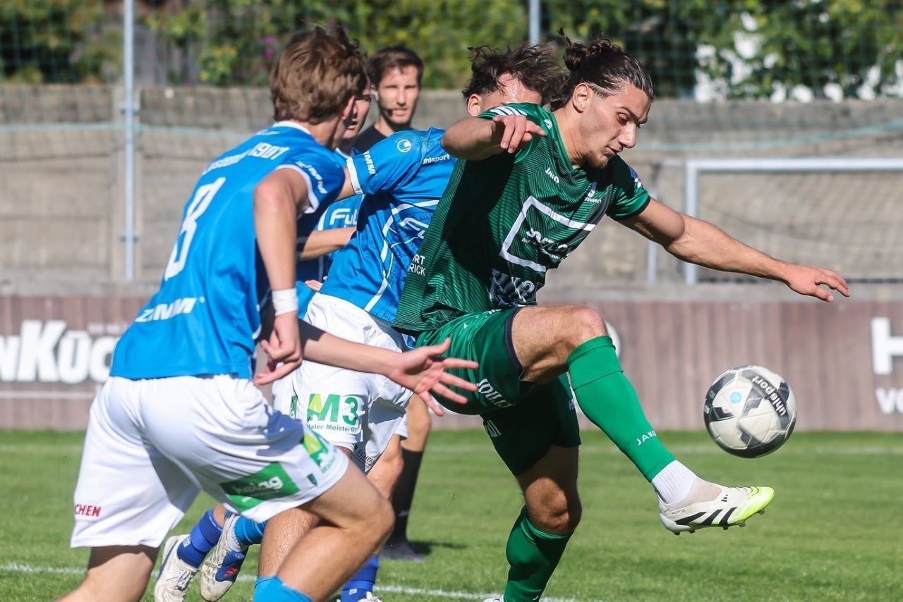 Szenen vom Spiel FC Lustenau gegen St. Johann. VN/10