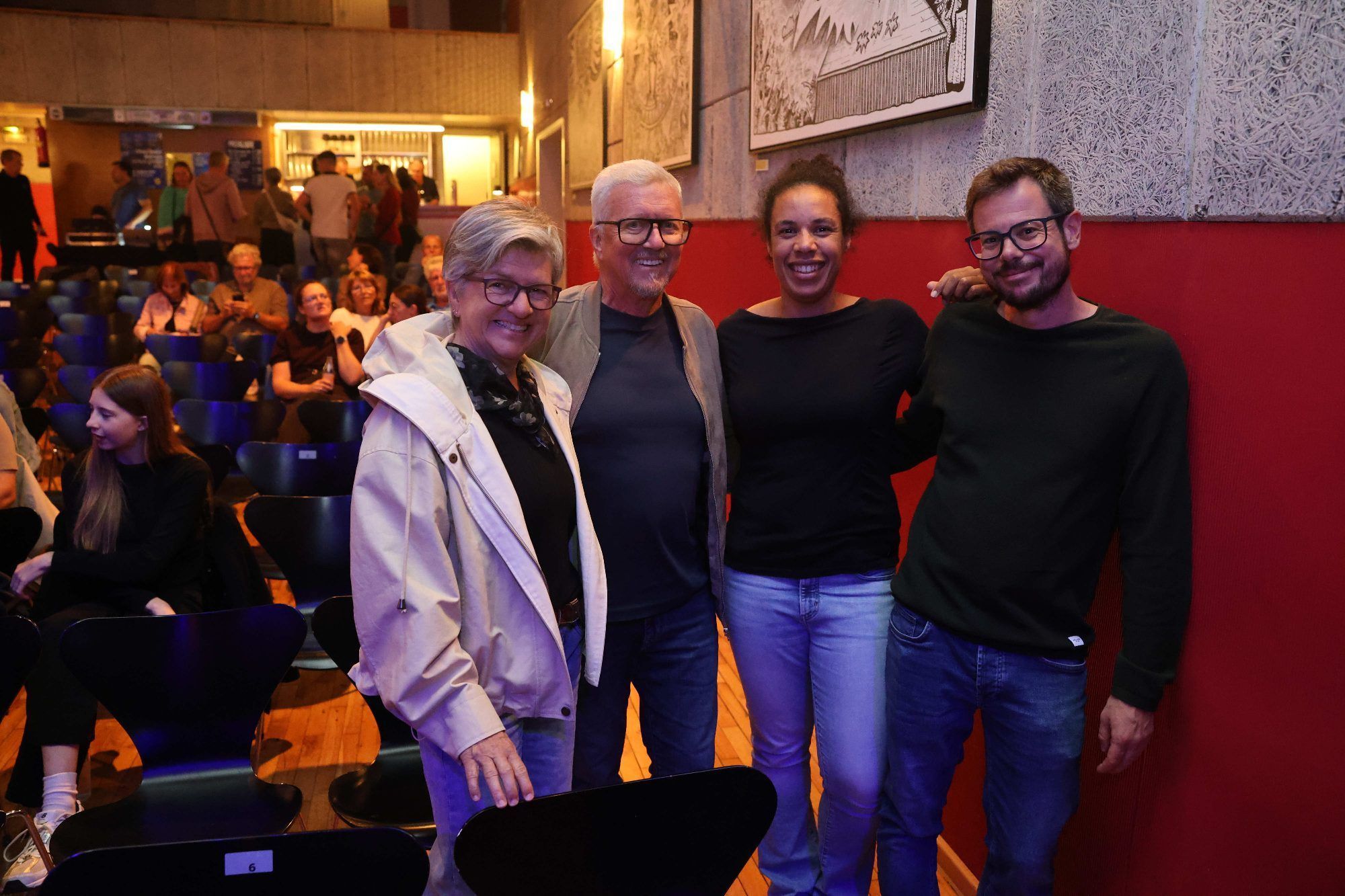Daniela und Christian Wagner, Miriam und Thomas Dür.