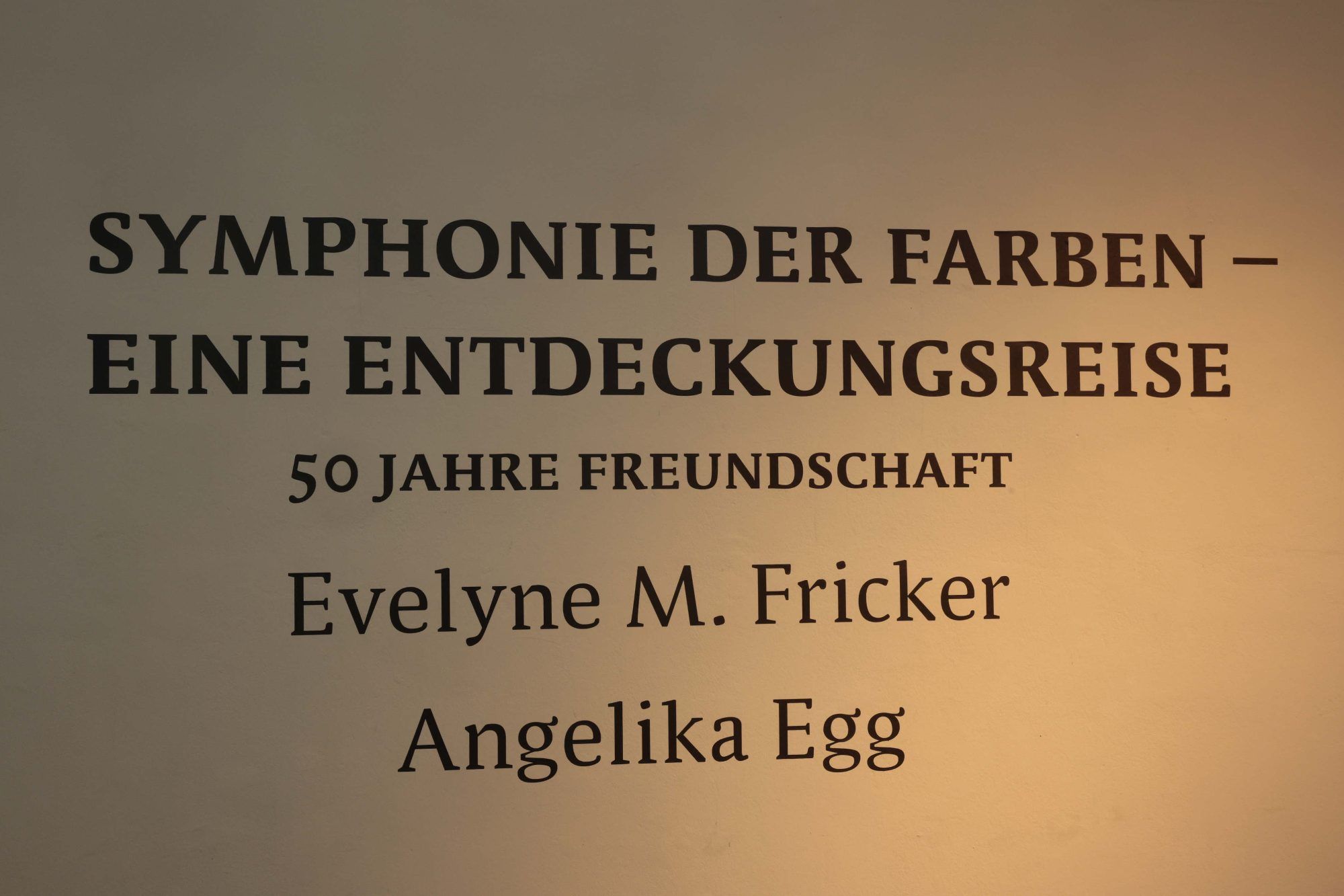 Eindrücke von der bis zum 10. Oktober dauernden Ausstellung.
