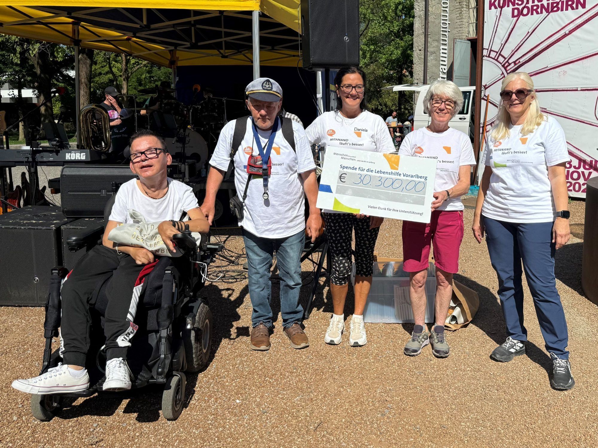 30.300 Euro für mehr Teilhabe: Beim Stundenlauf kamen wieder zahlreiche Spenden für Menschen mit Behinderungen zusammen.