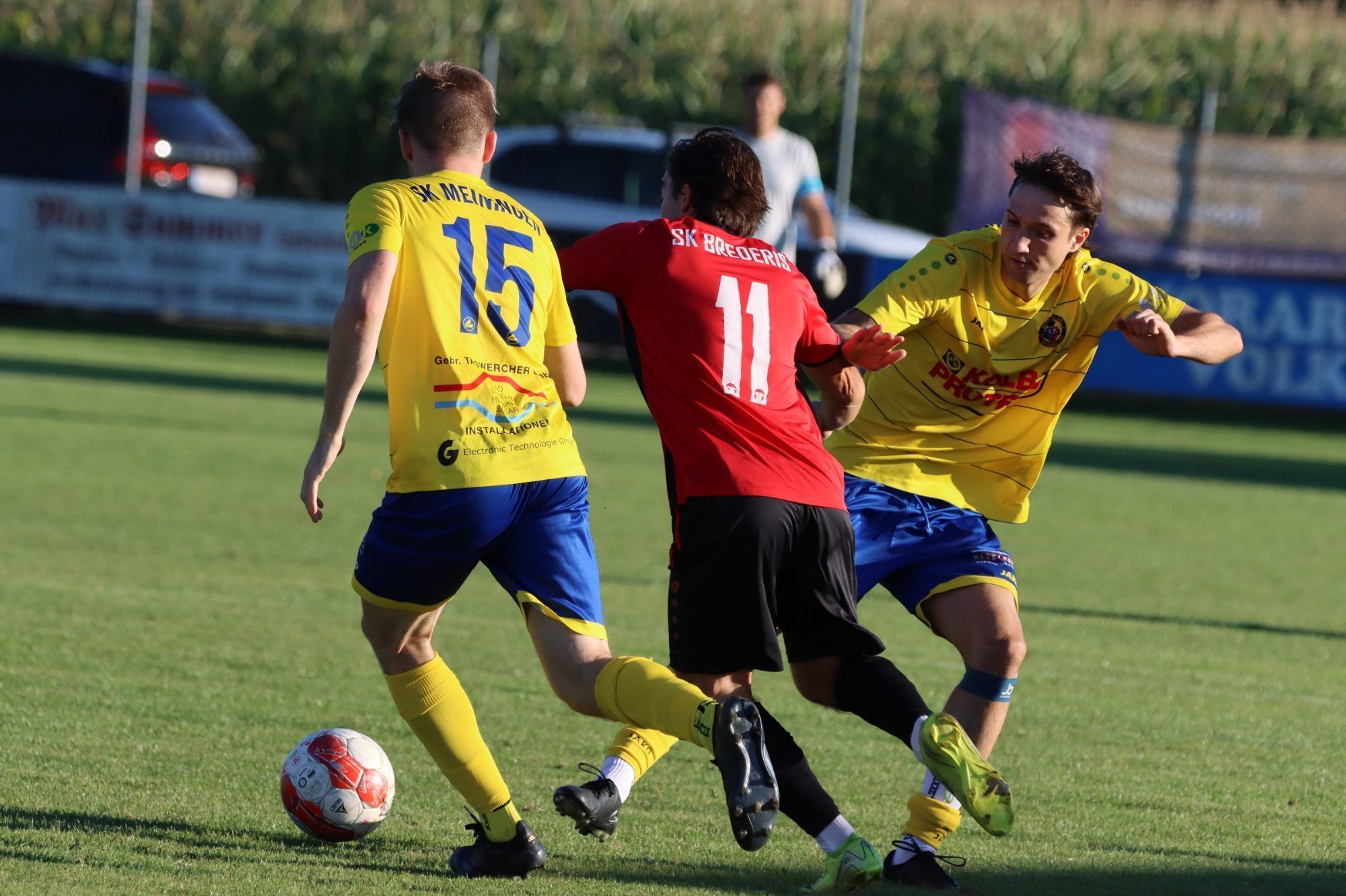 Derby-Impressionen Brederis gegen Meiningen. VN-TK/15