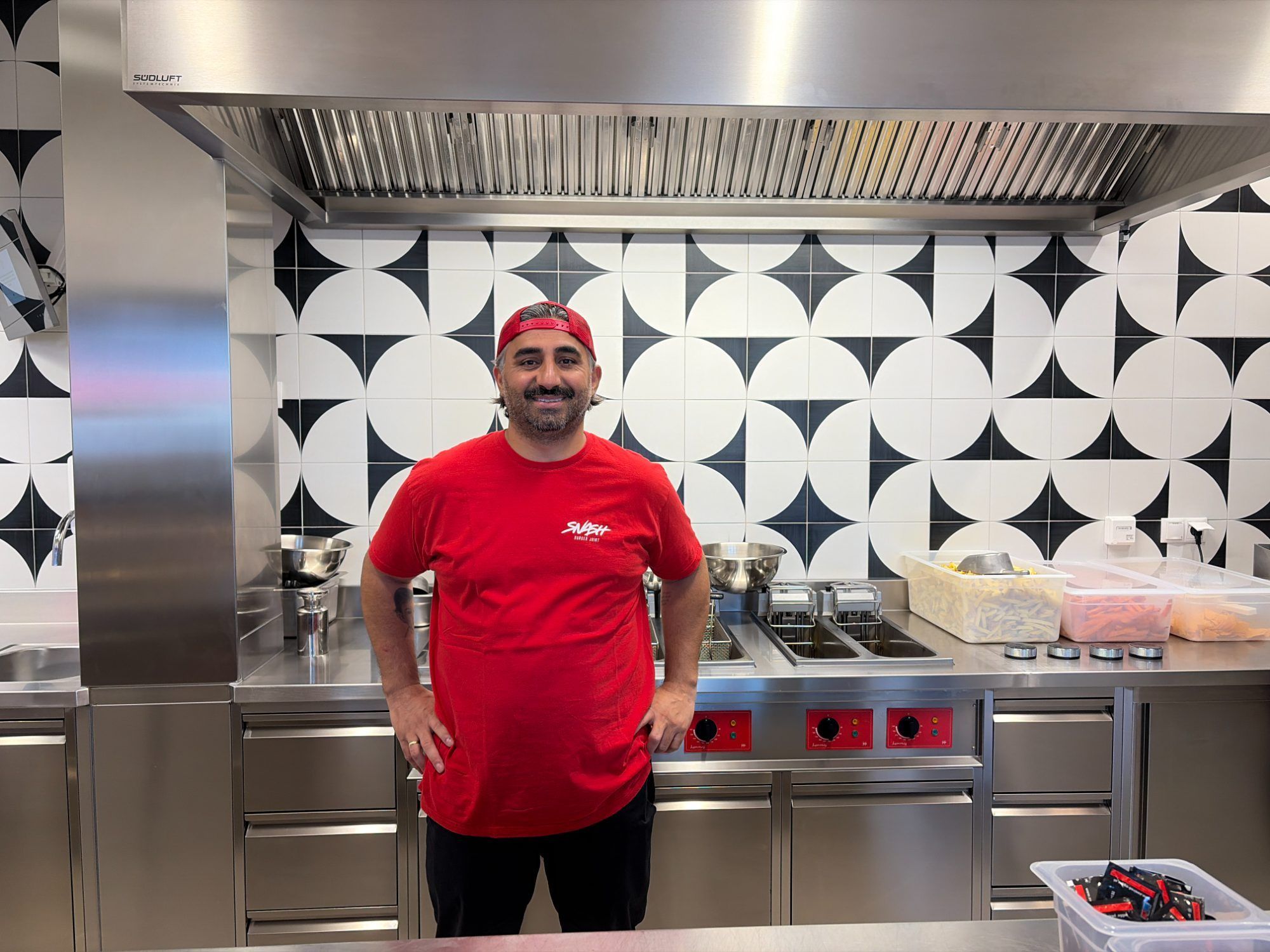 Orhan Tarakci in der Küche