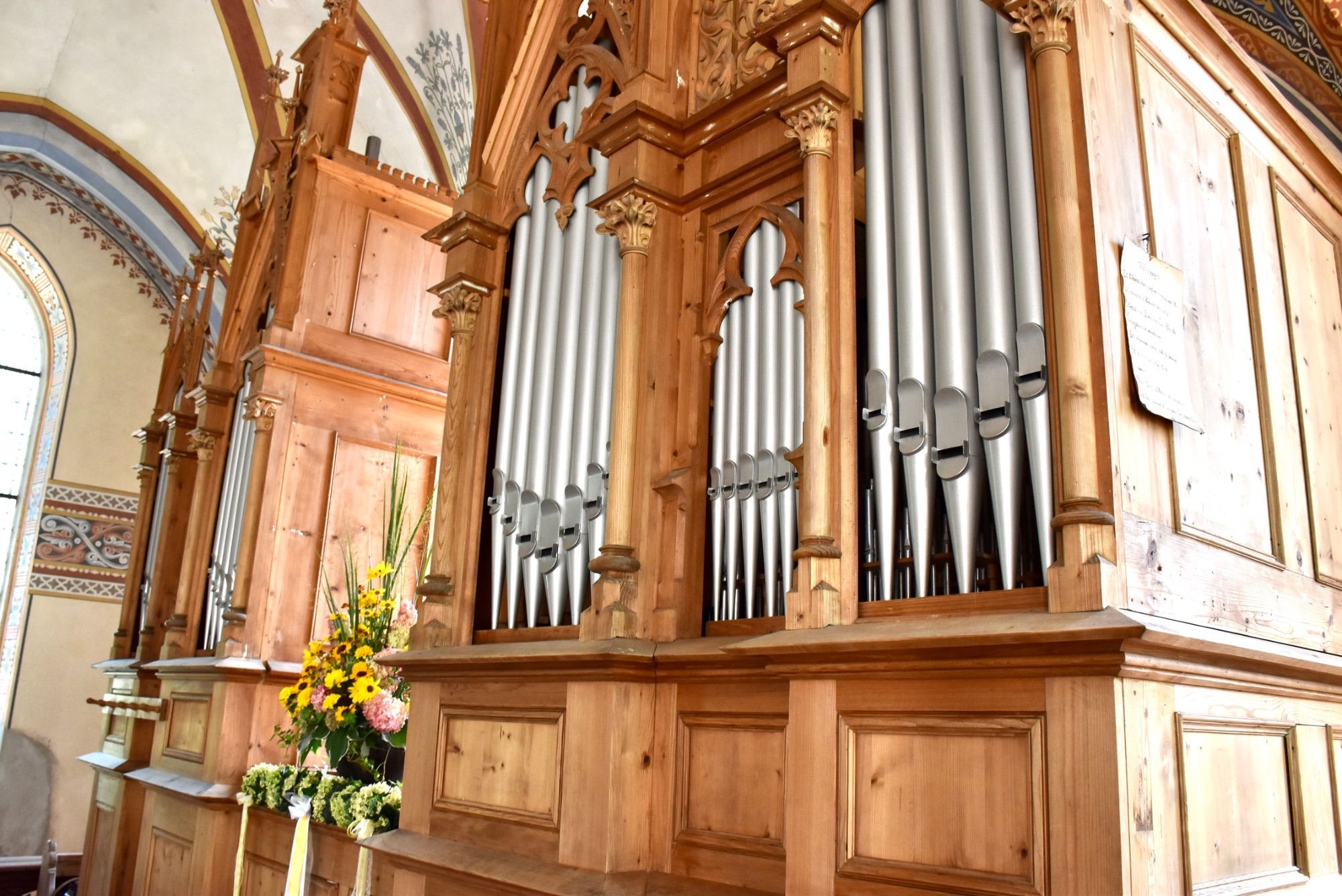 123 Jahre alt ist die frisch restaurierte Kirchenorgel der Pfarrkirche Silbertal; erbaut wurde sie von Behmann.