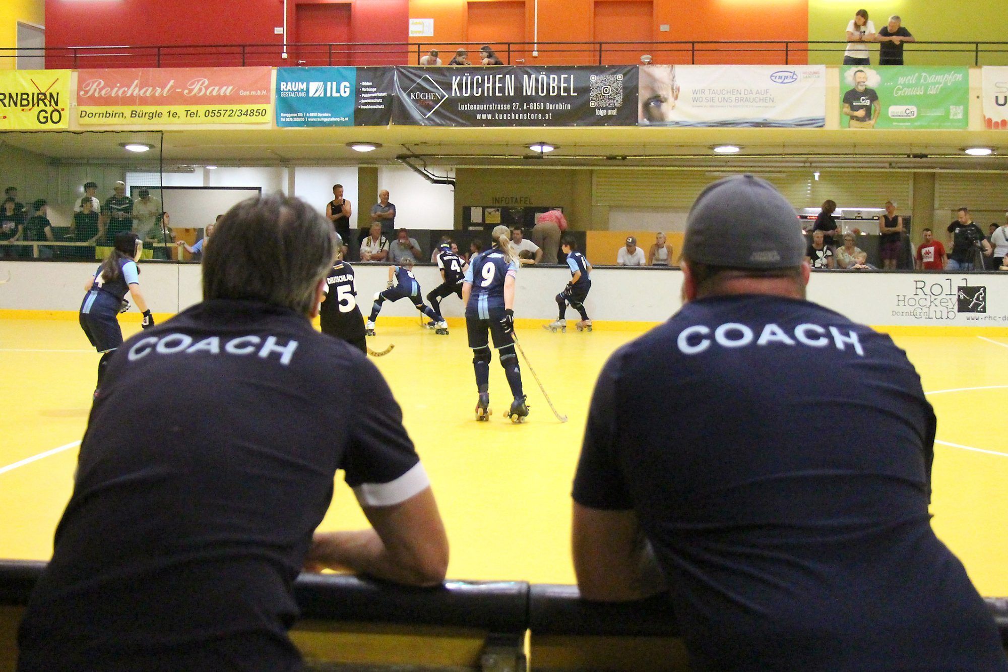 Die Nachwuchsteams sorgten in der Stadthalle für Rollhockey auf hohem Niveau, sehr zur Freude der Trainer. 