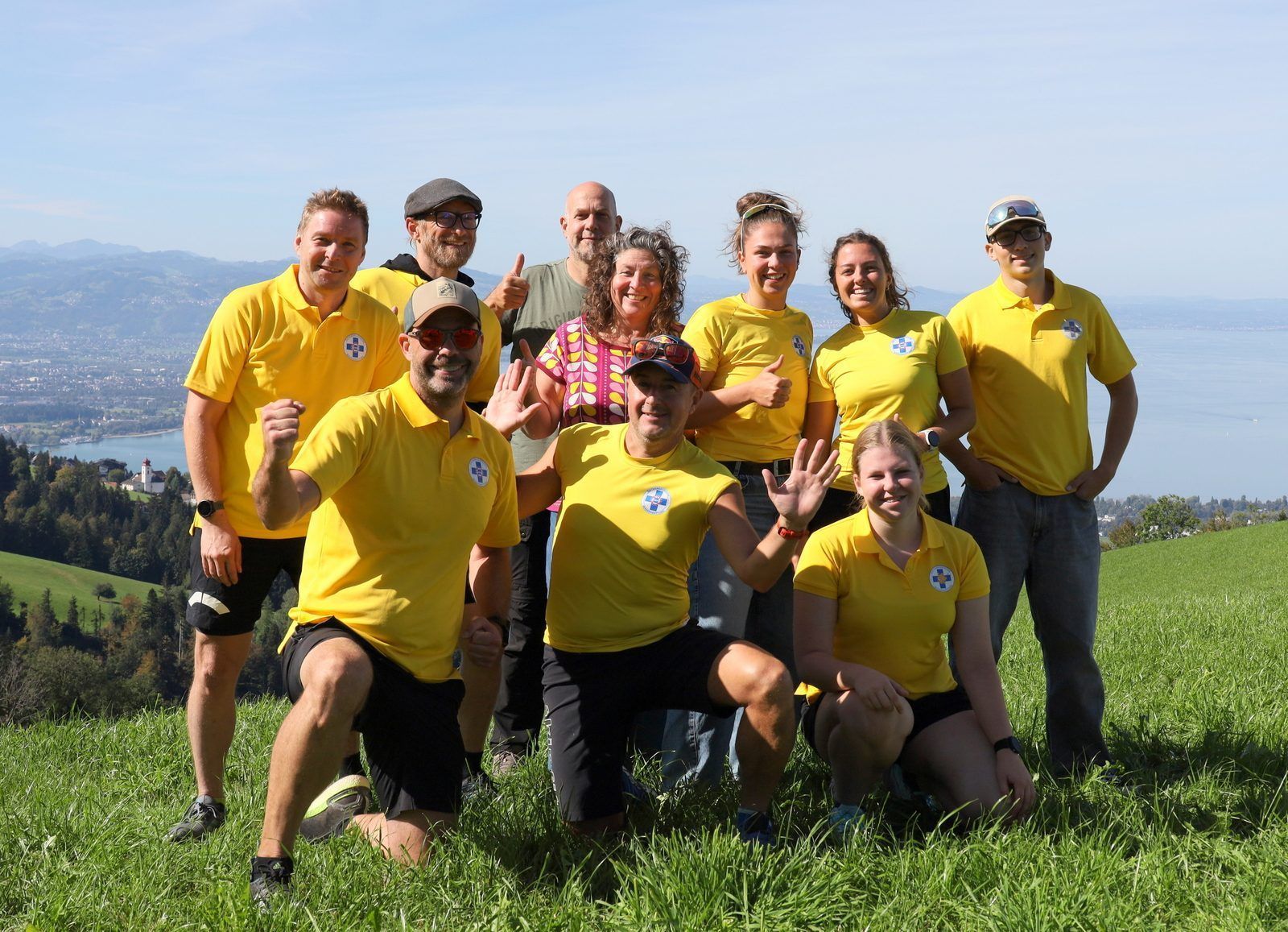 Team der Wasserrettung Bregenz beim Ruggburg Charity Race