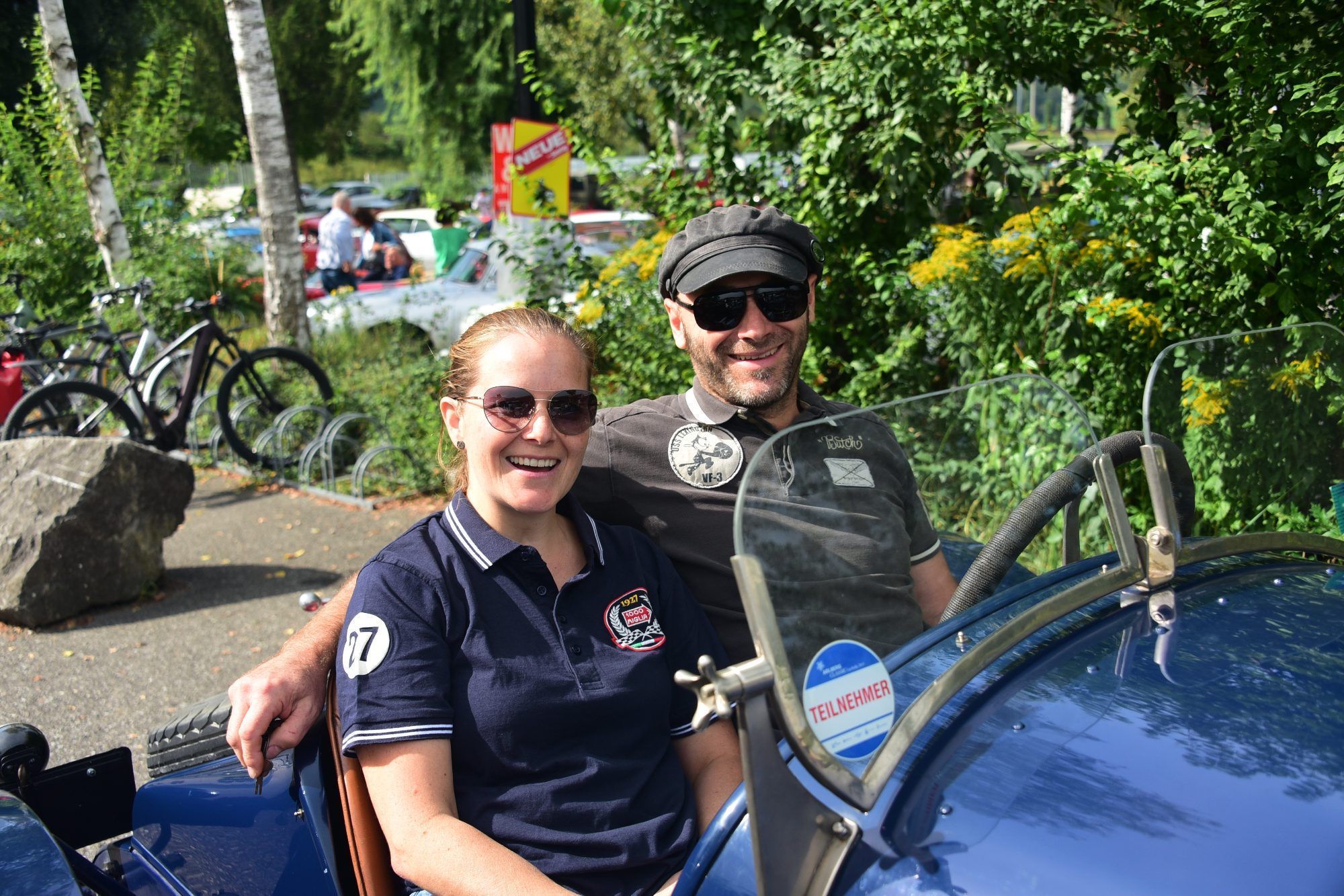 Miriam und Mario Schallert sind dabei