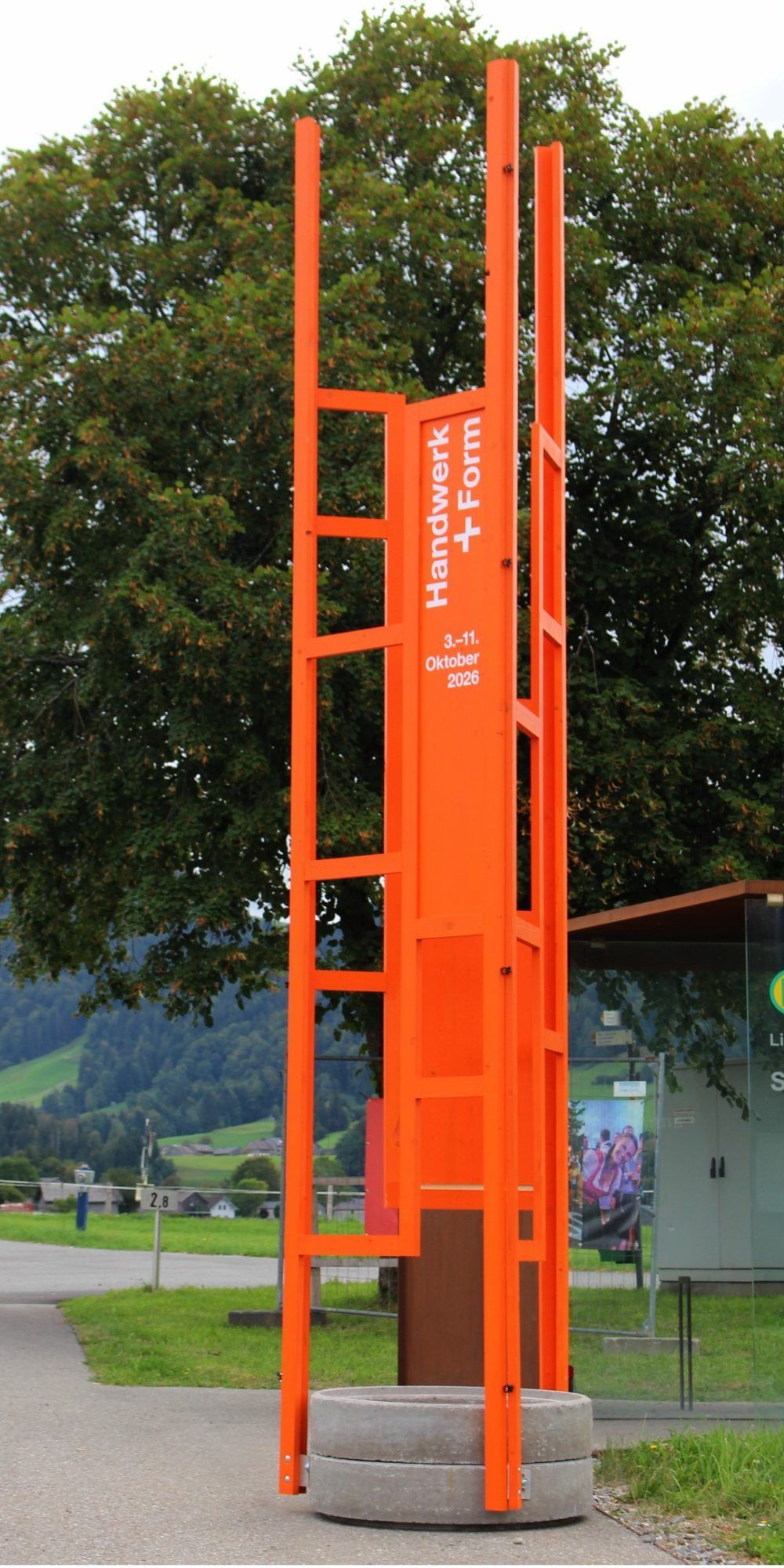 Handwerk+Form dominiert seit längerer Zeit das Bild nicht nur in Andelsbuch, sondern auch in anderen Gemeinden.