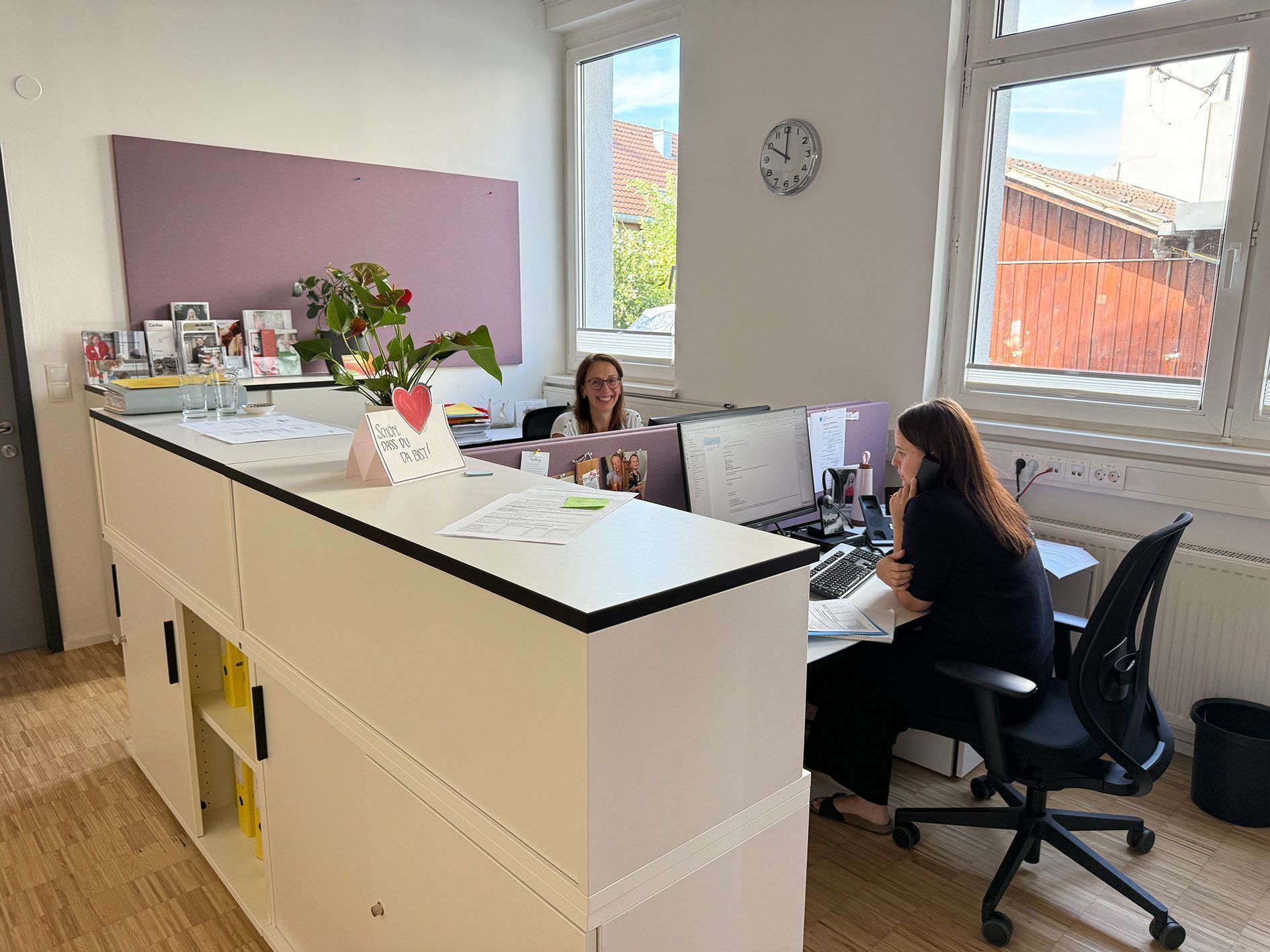 Das Casemanagement erhielt ein neues Büro.