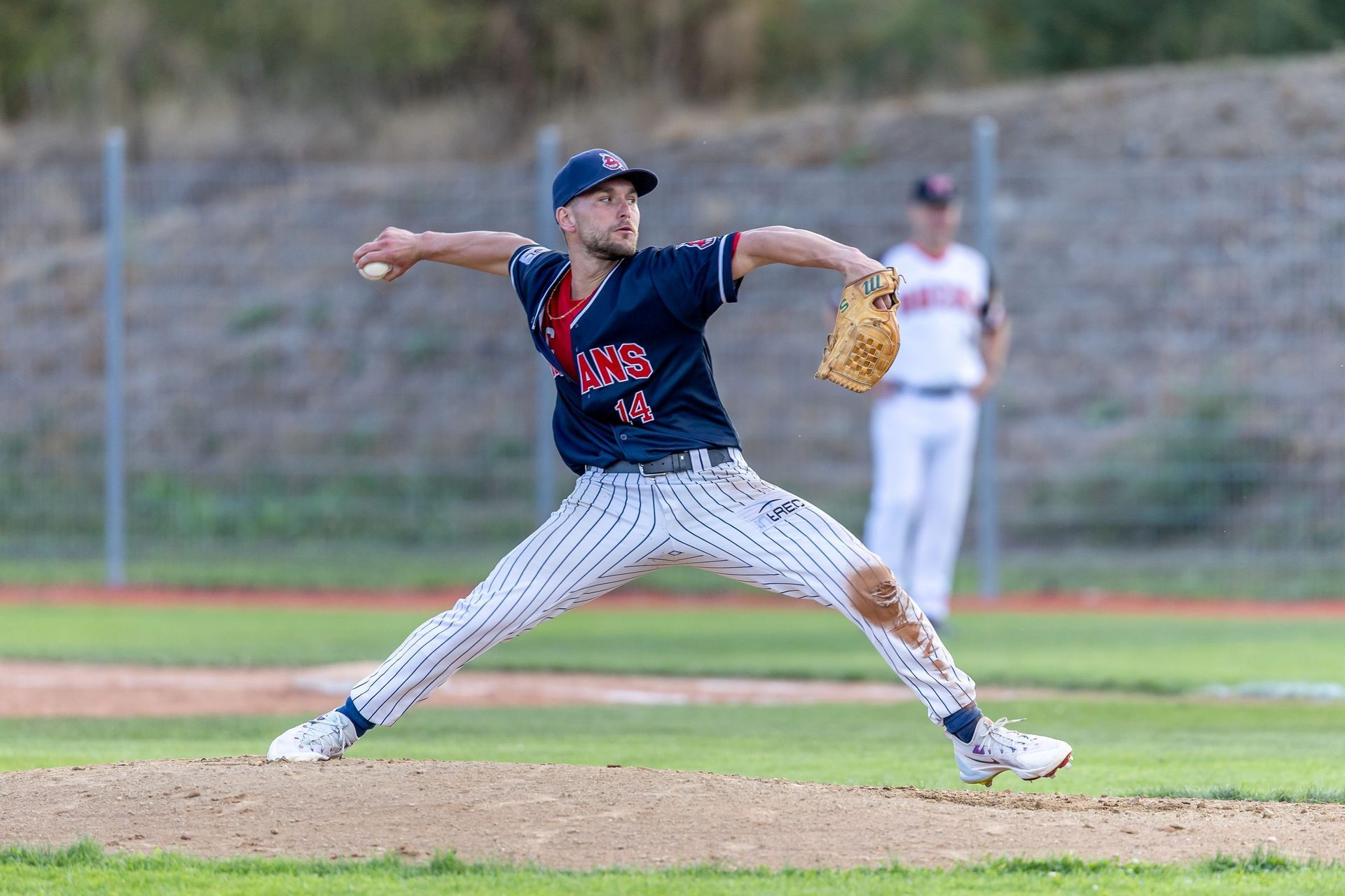 Triston Todorowski hielt die Indians mit zwölf Strikeouts lange im Spiel.
