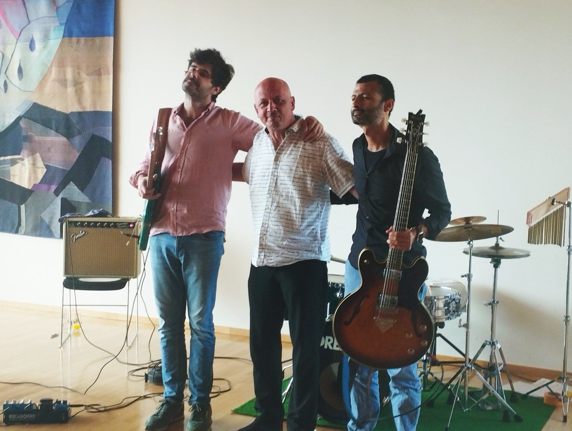 Guillermo Delis, Klaus Raidt und Julian Torres.