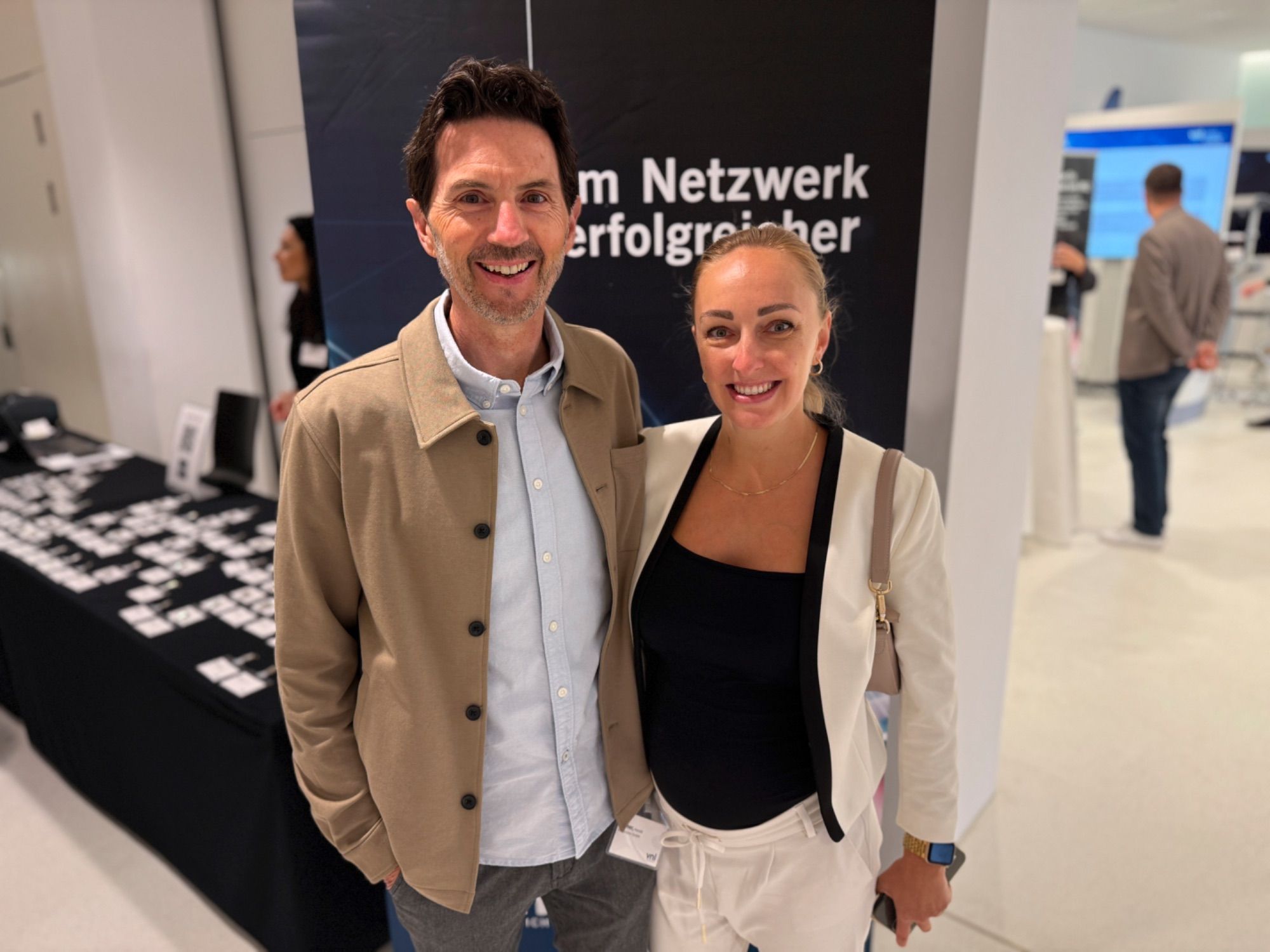 Lisa Graf und Harald Lecher von der Fa. Haberkorn
