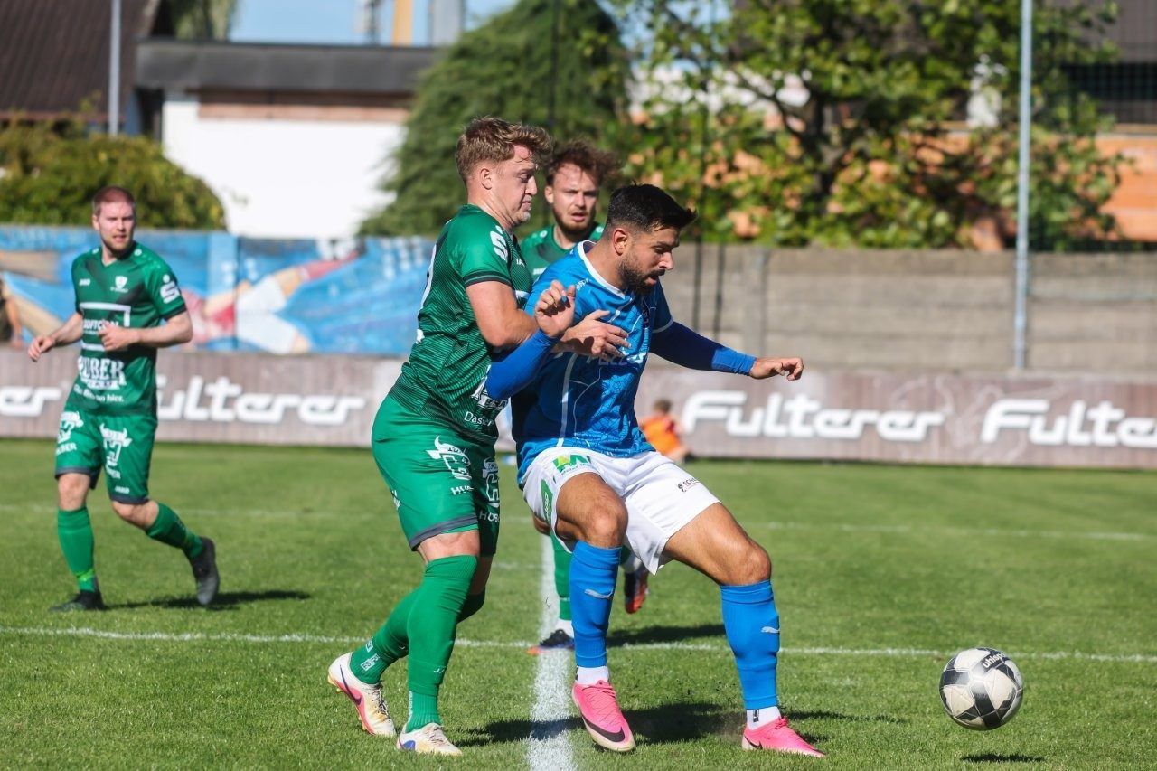 Das Zaubertor von Kerim Kalkan war für den ersten Heimsieg des FC Lustenau zuwenig. VN
