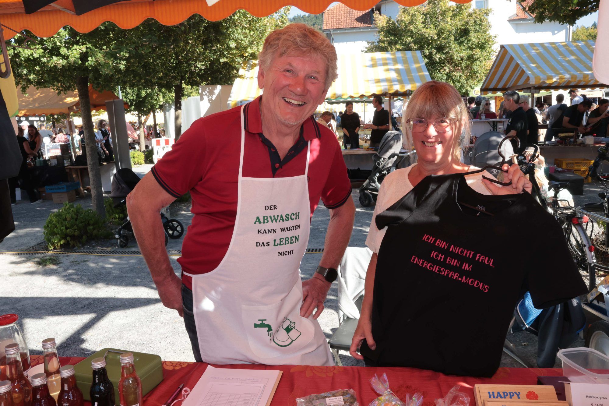 Robert Sönser und Brigitte Fruhmann (