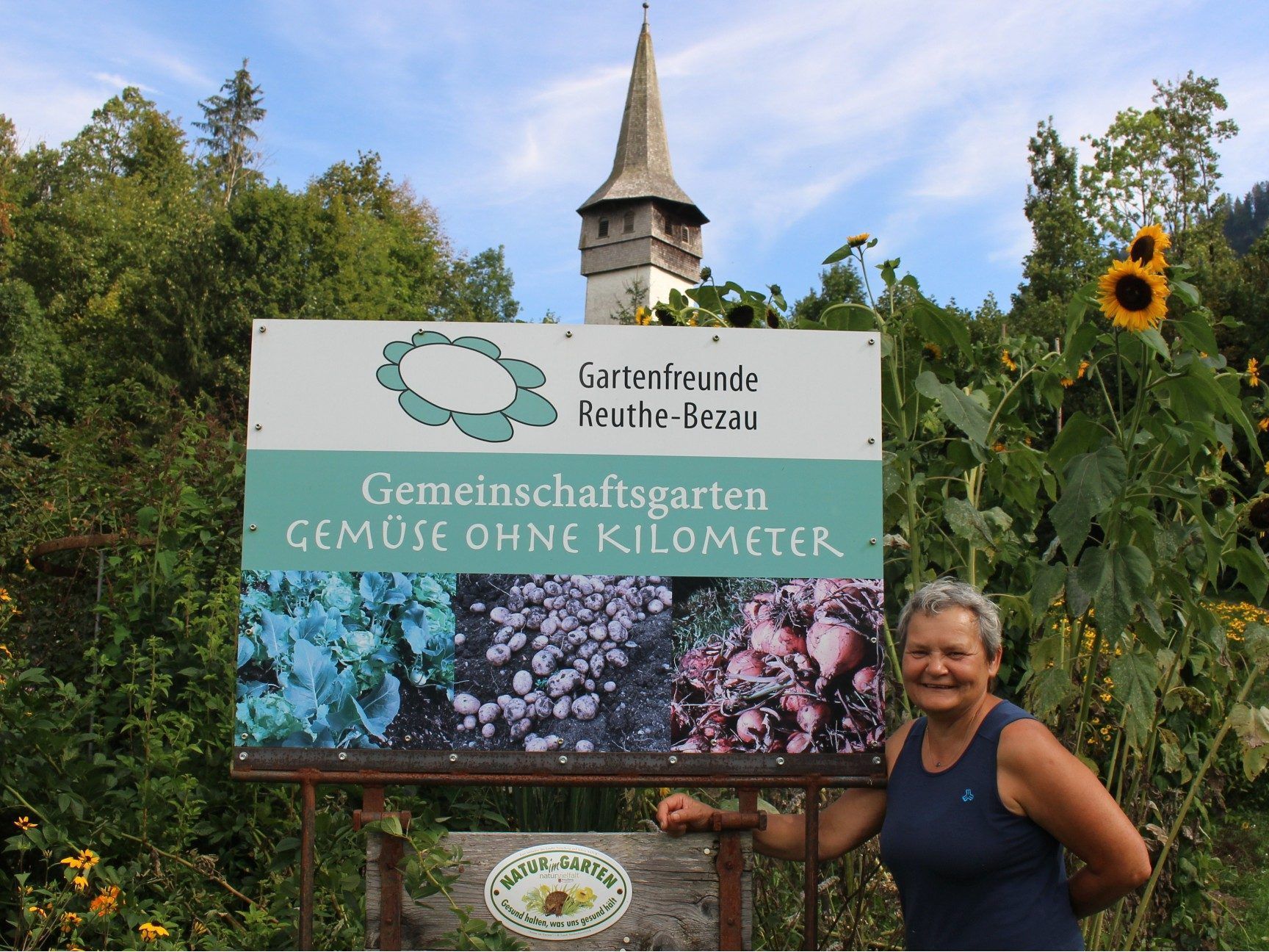 Der Gemeinschaftsgarten „Gemüse ohne Kilometer“ feiert 10-Jahr-Jubiläum. Isabellas besonderer Stolz ist das große Interesse für den Gemeinschaftsgarten.