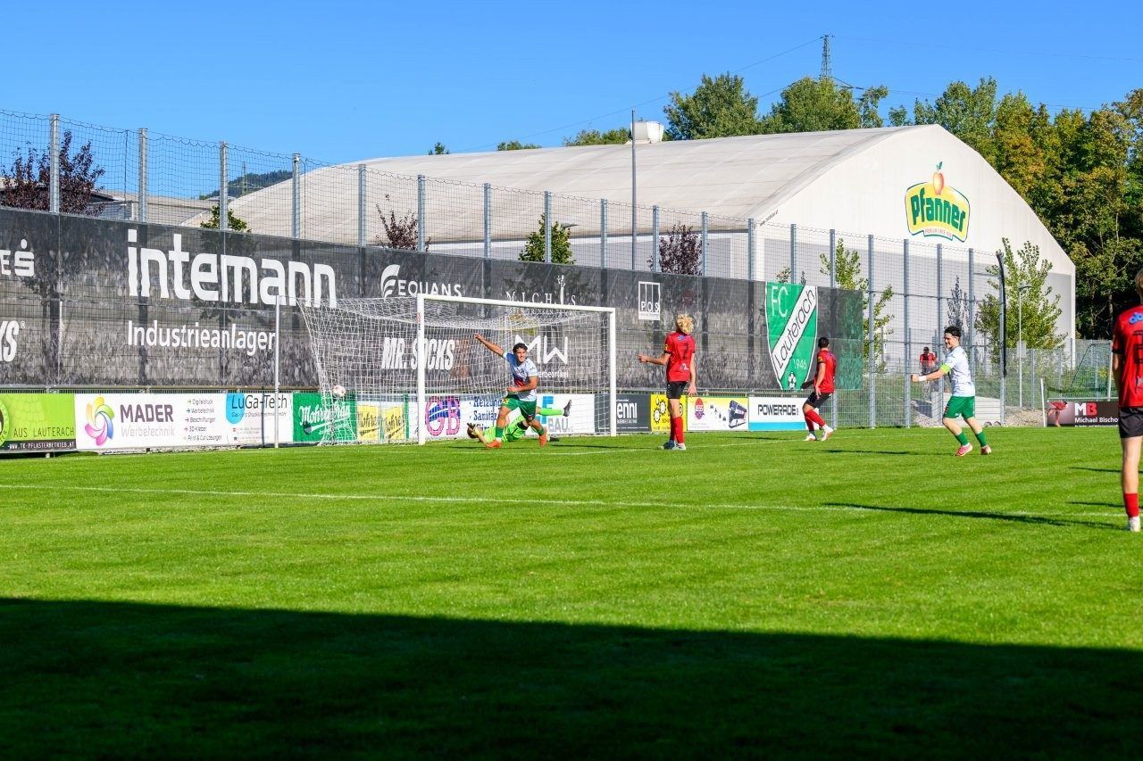 Szenen von Lauterach gegen Reichenau. VN/13