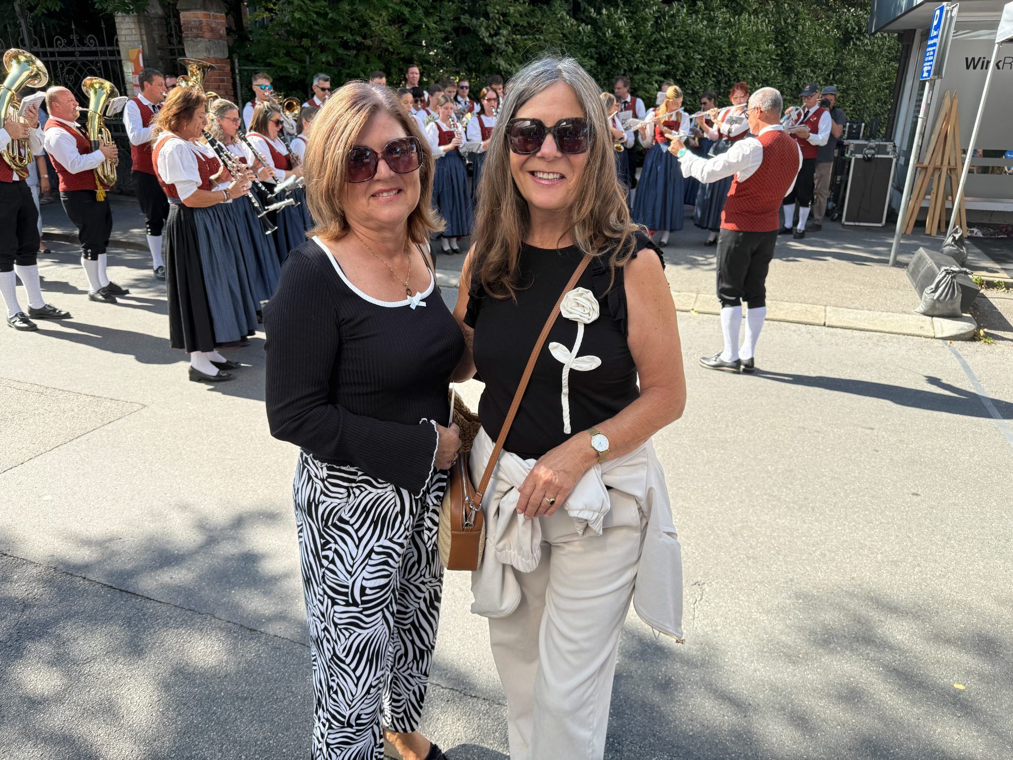Ingrid Wittwer und Karin Bitschnau genoßen das Flair