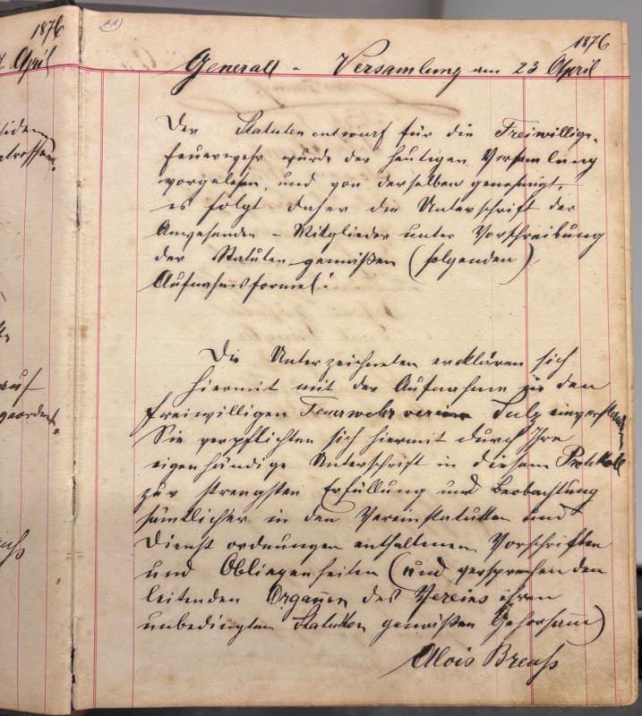150 Jahr-Feier der Feuerwehr Sulz. Privat/16
