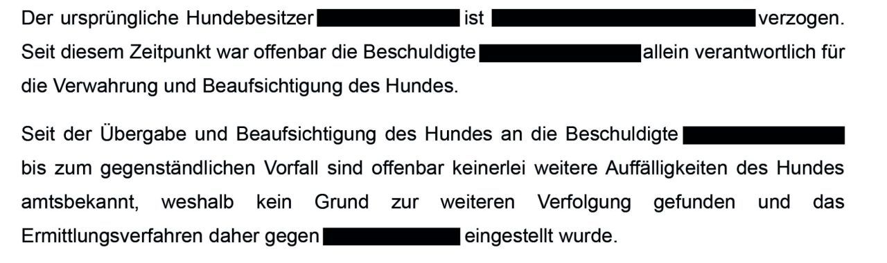 Fragwürdige Justizposse nach tödlicher Hundeattacke in Hard