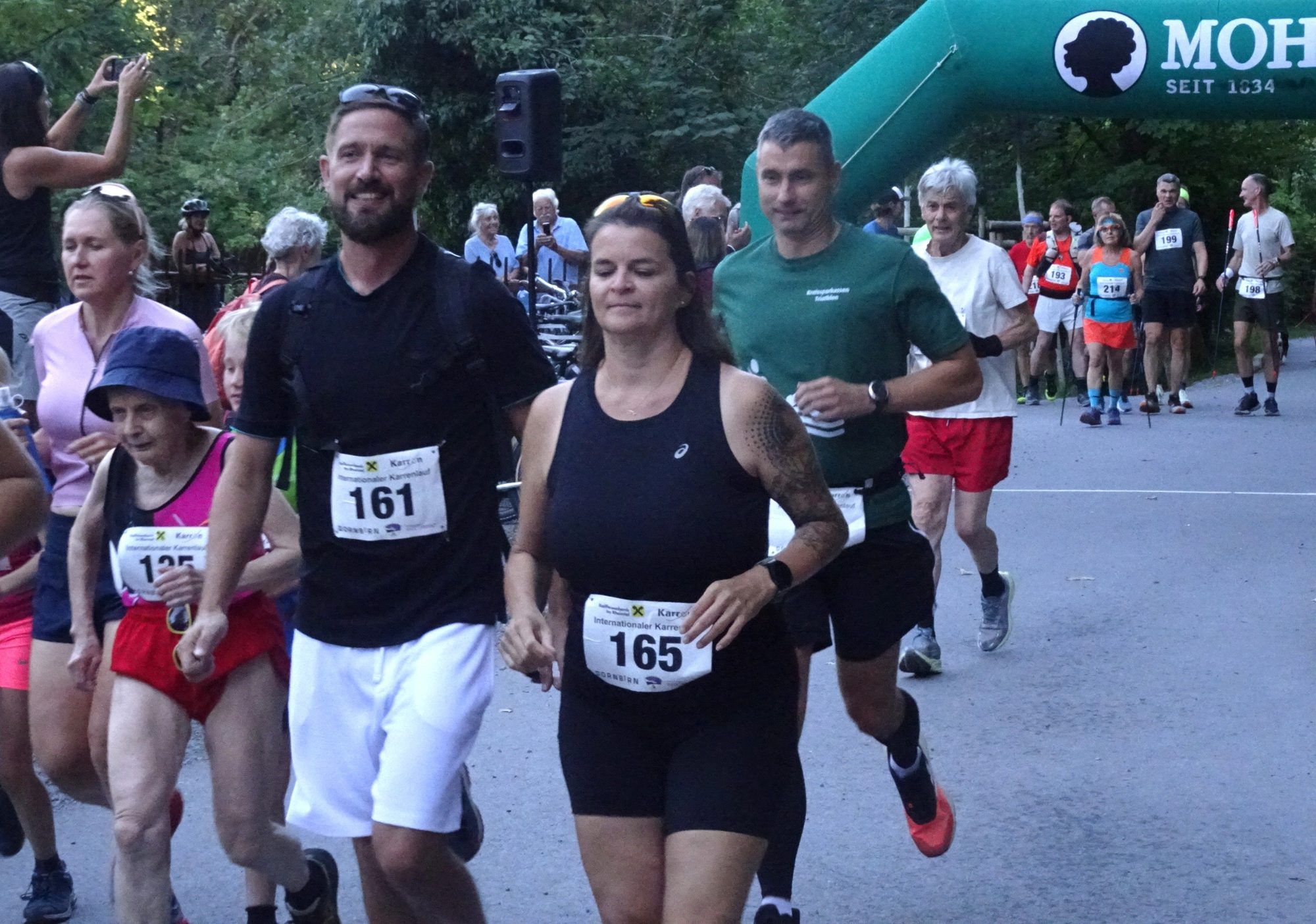 Neuer Teilnehmerrekord beim 23. Internationalen Karrenlauf.