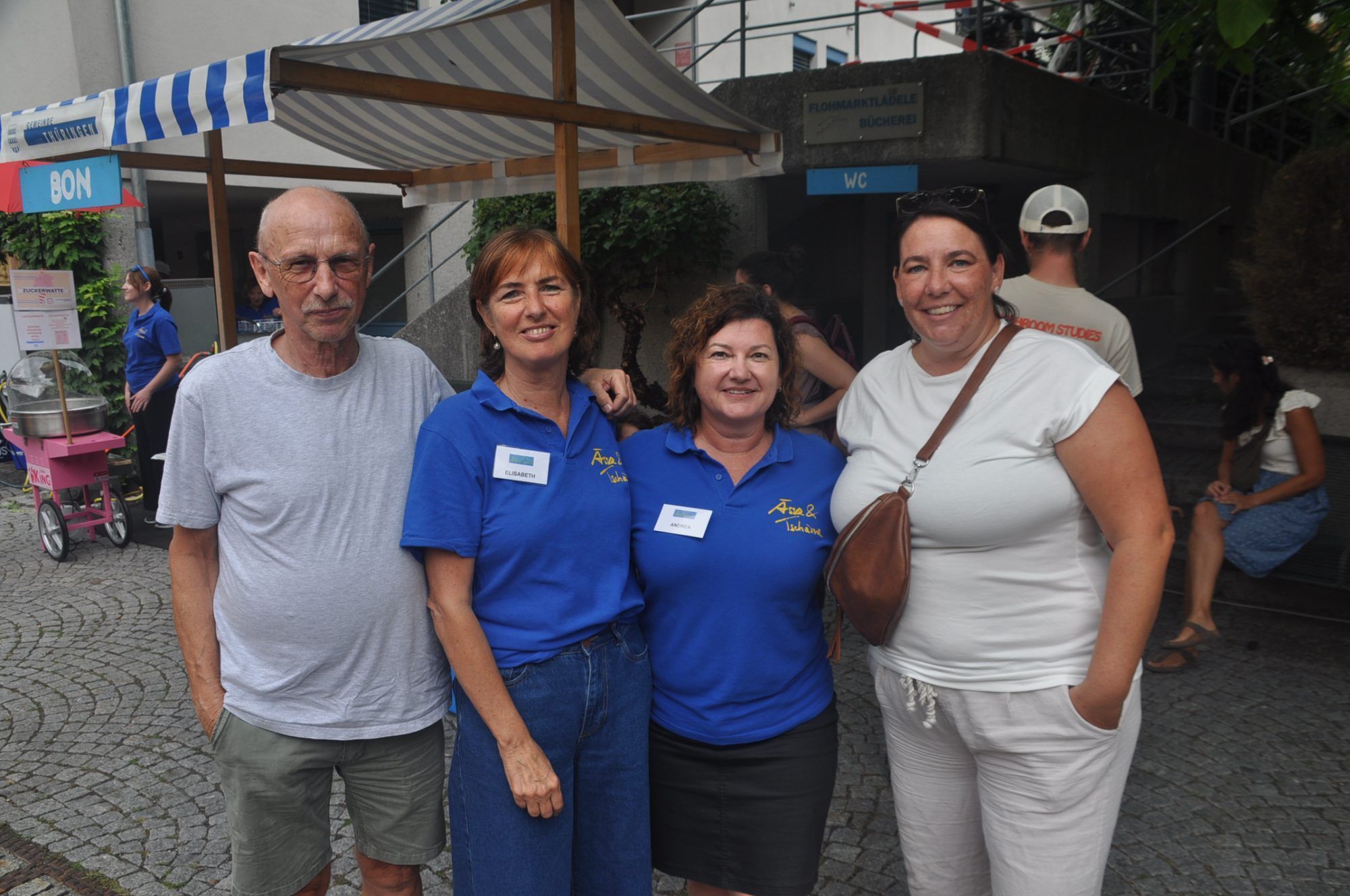 5. Das Führungsteam des KPV Thüringen: Kurt Gassner, Elisabeth Tschann, Andrea Walser, Liesi Zauser