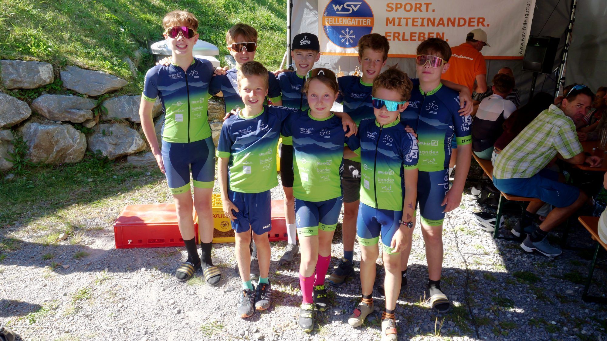 Auf den verkürzten Strecken räumte das MTB-Team Hohenems fast alle Preise ab.