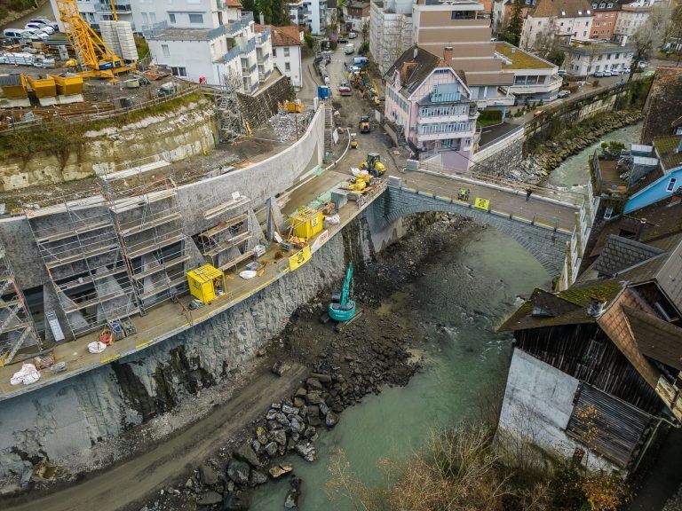 Nach vier Jahren verschwindet eine der größten Baustellen Feldkirchs
