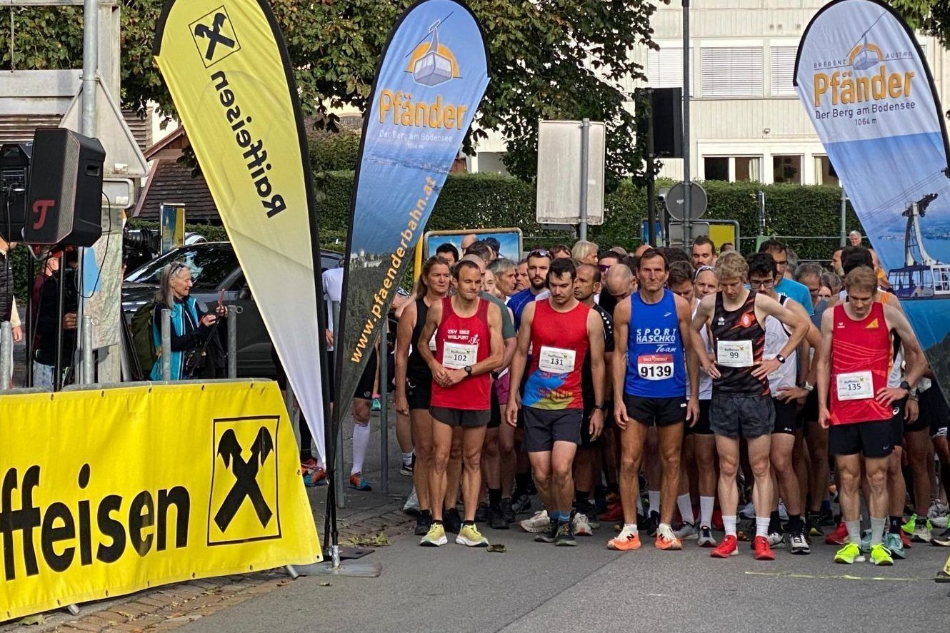 Revival der "Pfändertanne" bei Traditionslauf