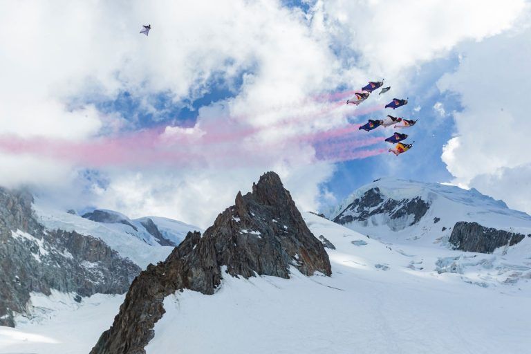 Flugsport Wingsuit Marco Fürst Hard