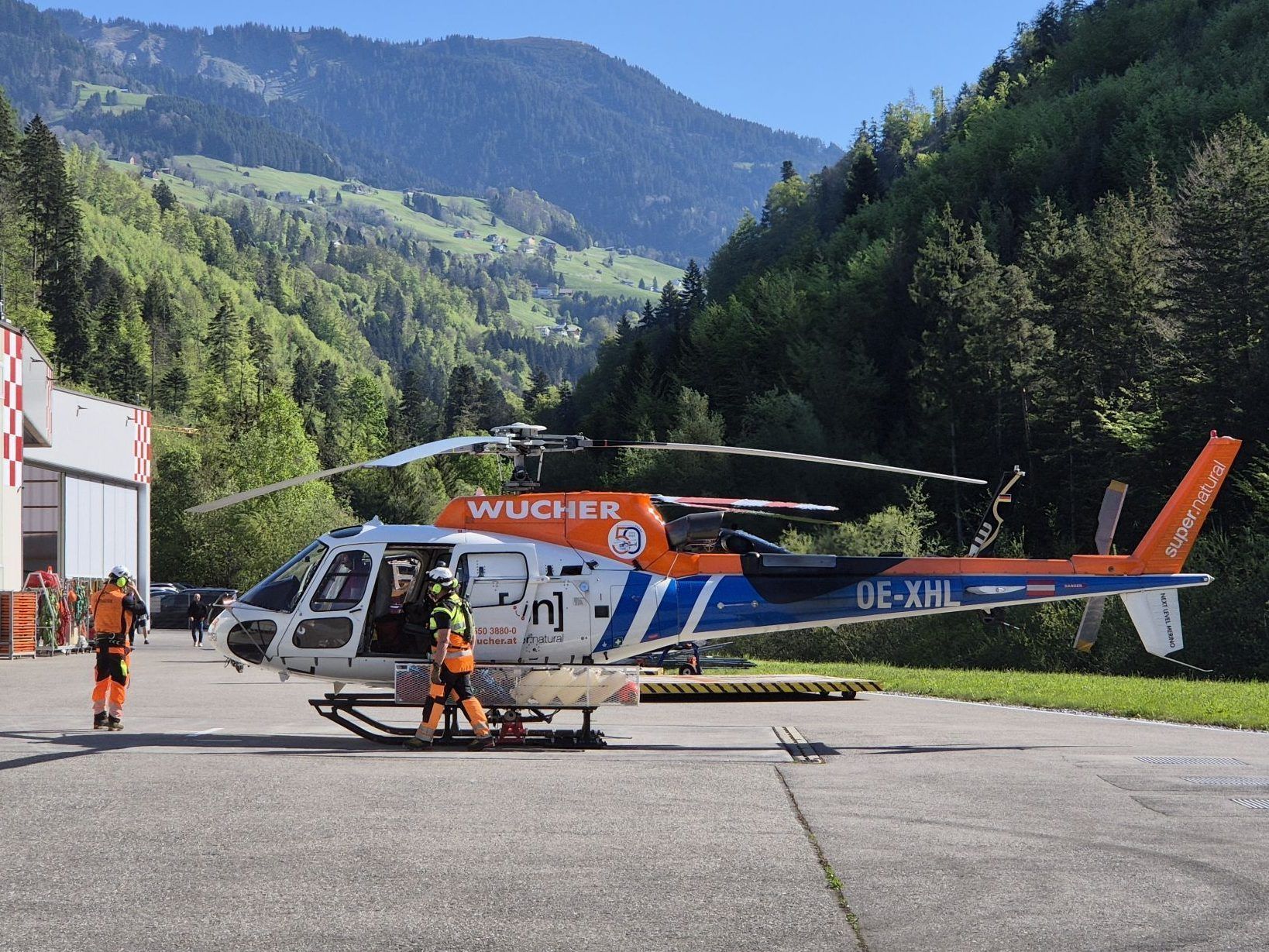Mit dem Helikopter zum Haubenrestaurant: In Vorarlberg ist das möglich
