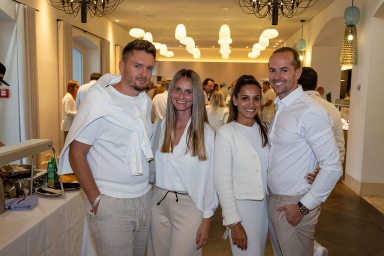 Ein Abend ganz in Weiß im Seehotel am Kaiserstrand