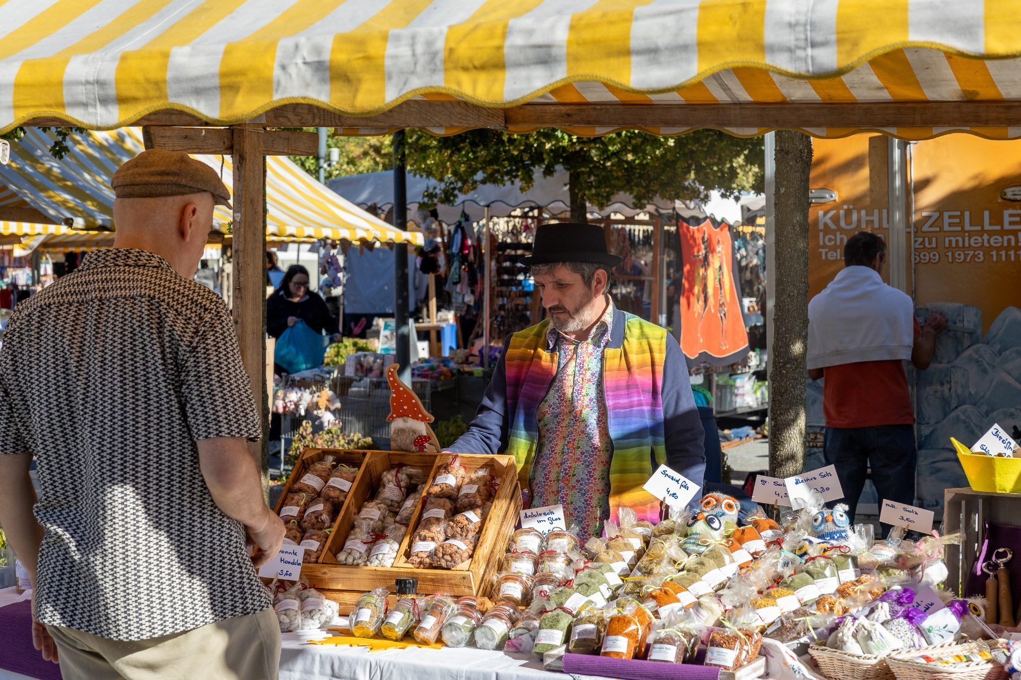 Über 90 Aussteller boten ihre regionalen Produkte an.