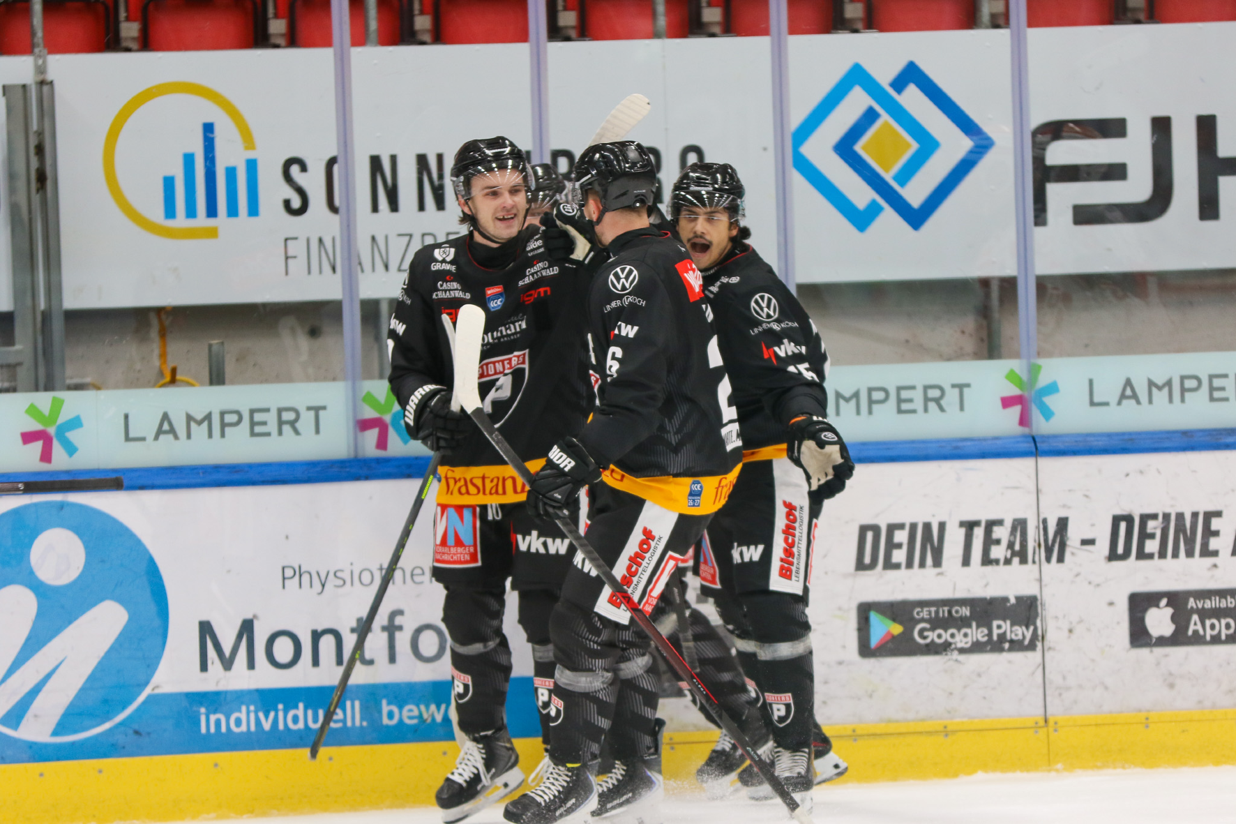 Die Pioneers holen gegen den Favoriten aus Klagenfurt den ersten Punkt dieser Saison.