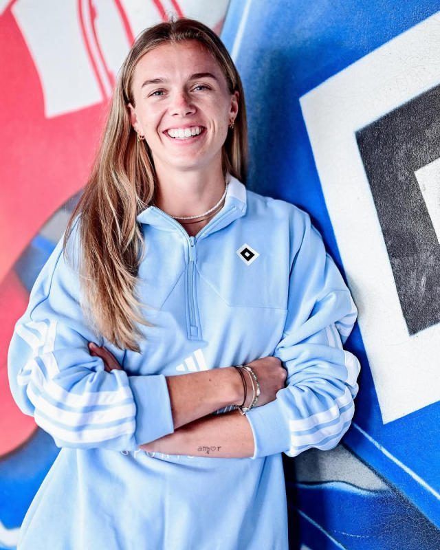 Annalena Wucher absolviert derzeit eine Knie-Reha. PRIVAT