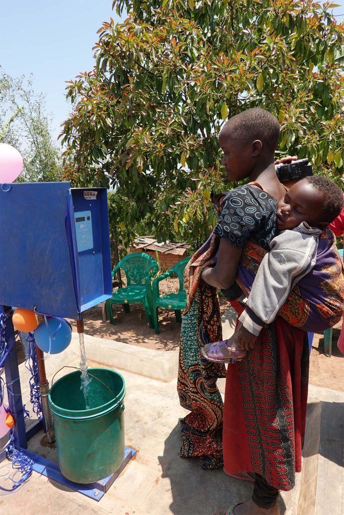 Die Wasserversorgung zählt zu den langfristigen Projekten der Eine-Welt-Gruppe in Tansania.