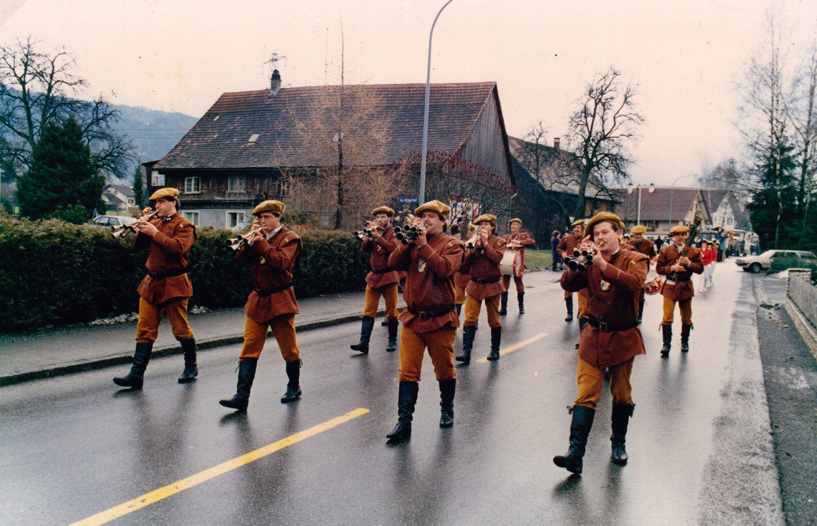 1987 Umzug in Hörbranz.