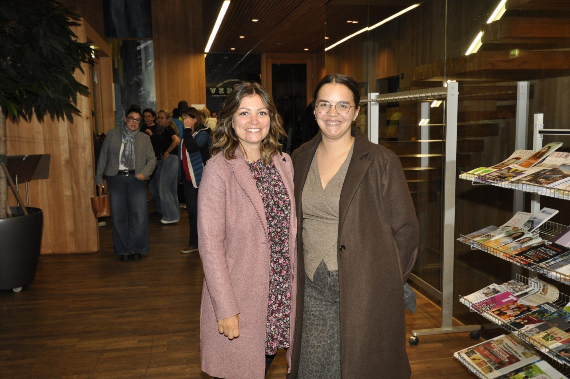 Chiara Kaspar und Marina Köb sind ganz gespannt