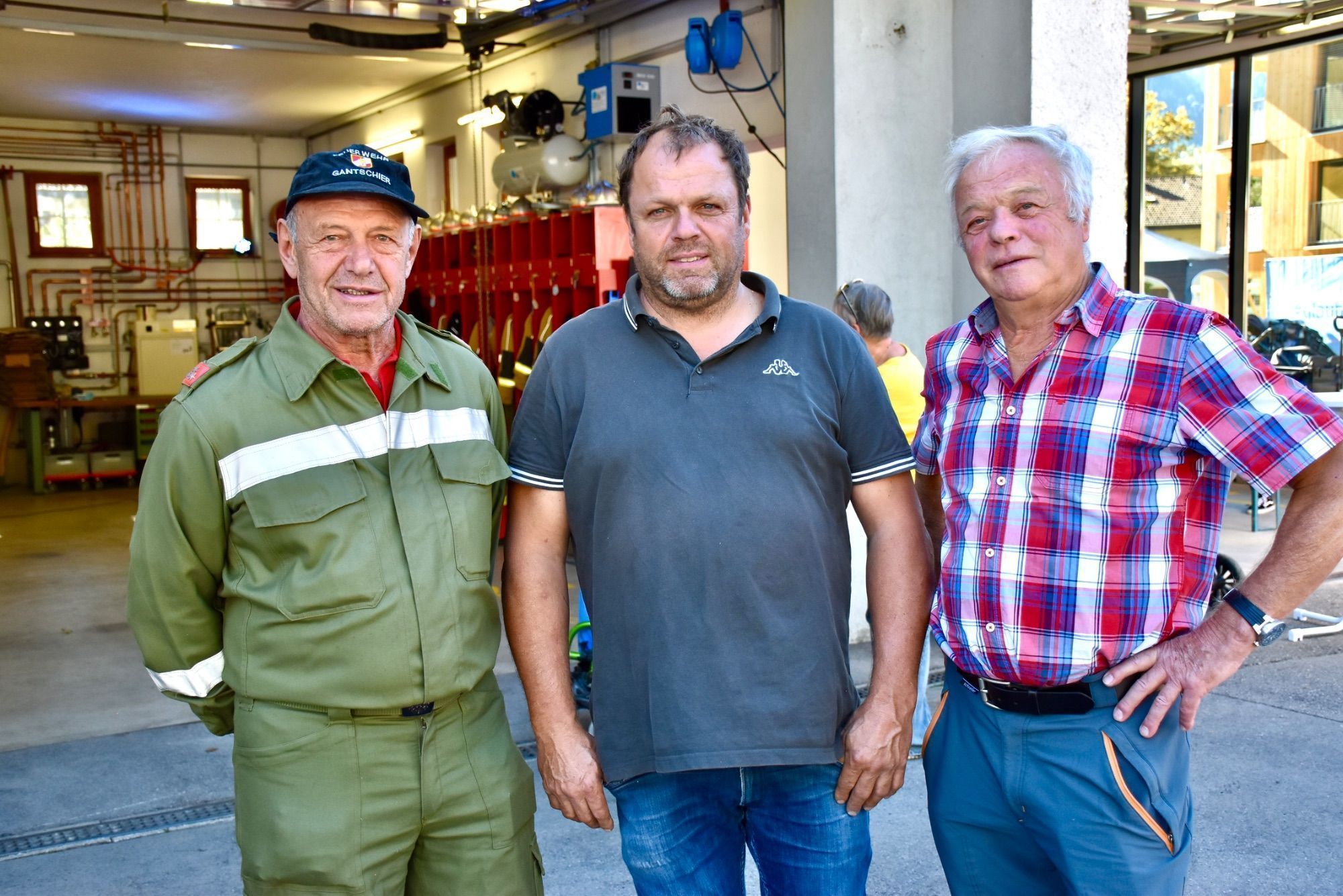 Emil Both, Dietmar Tschugmell und Karl Gantner.