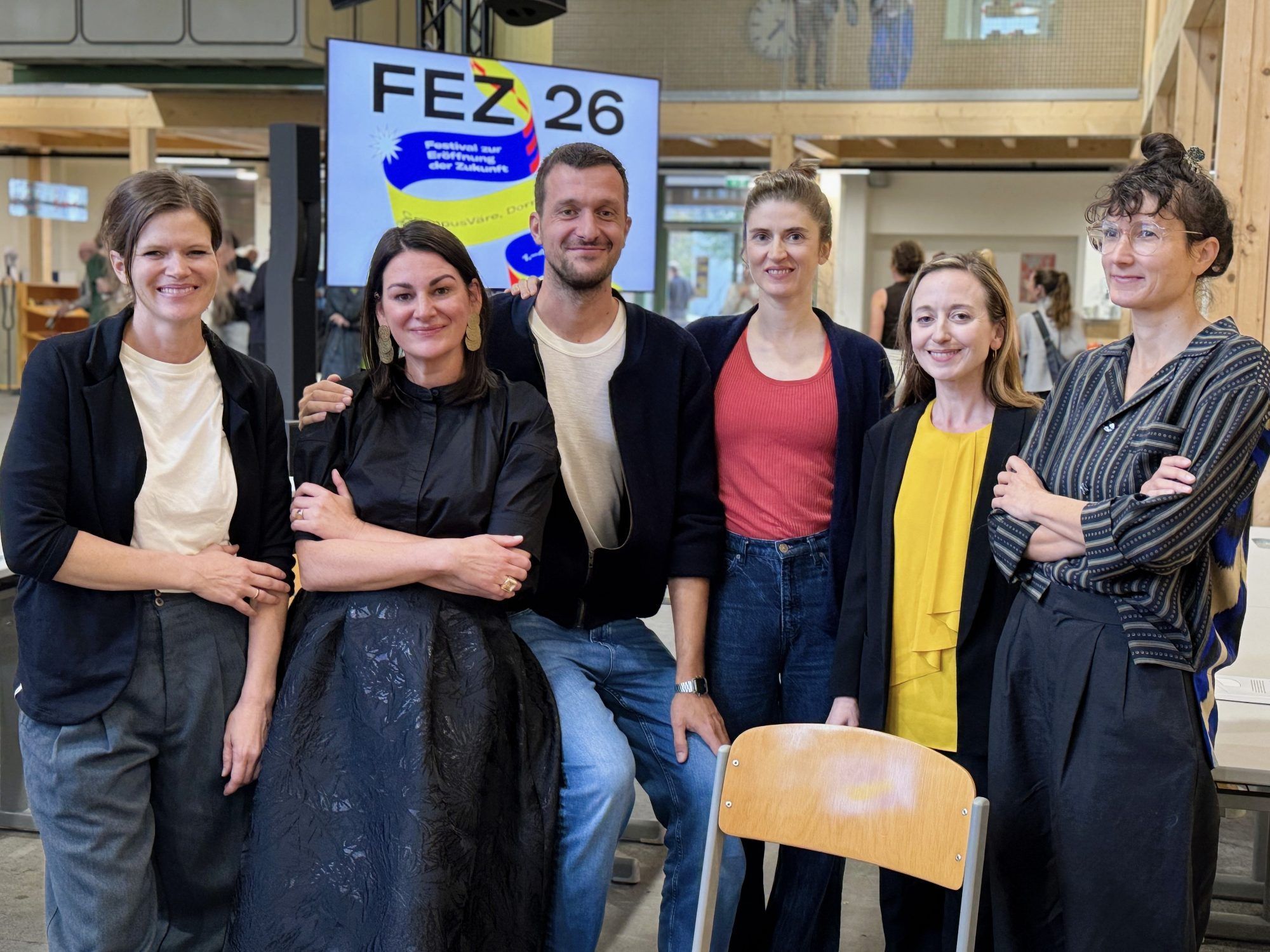 Susanne Siemayr, Bettina Steindl, Georg und Johanna Milde, Margartia Köhl und Elli Schindler.