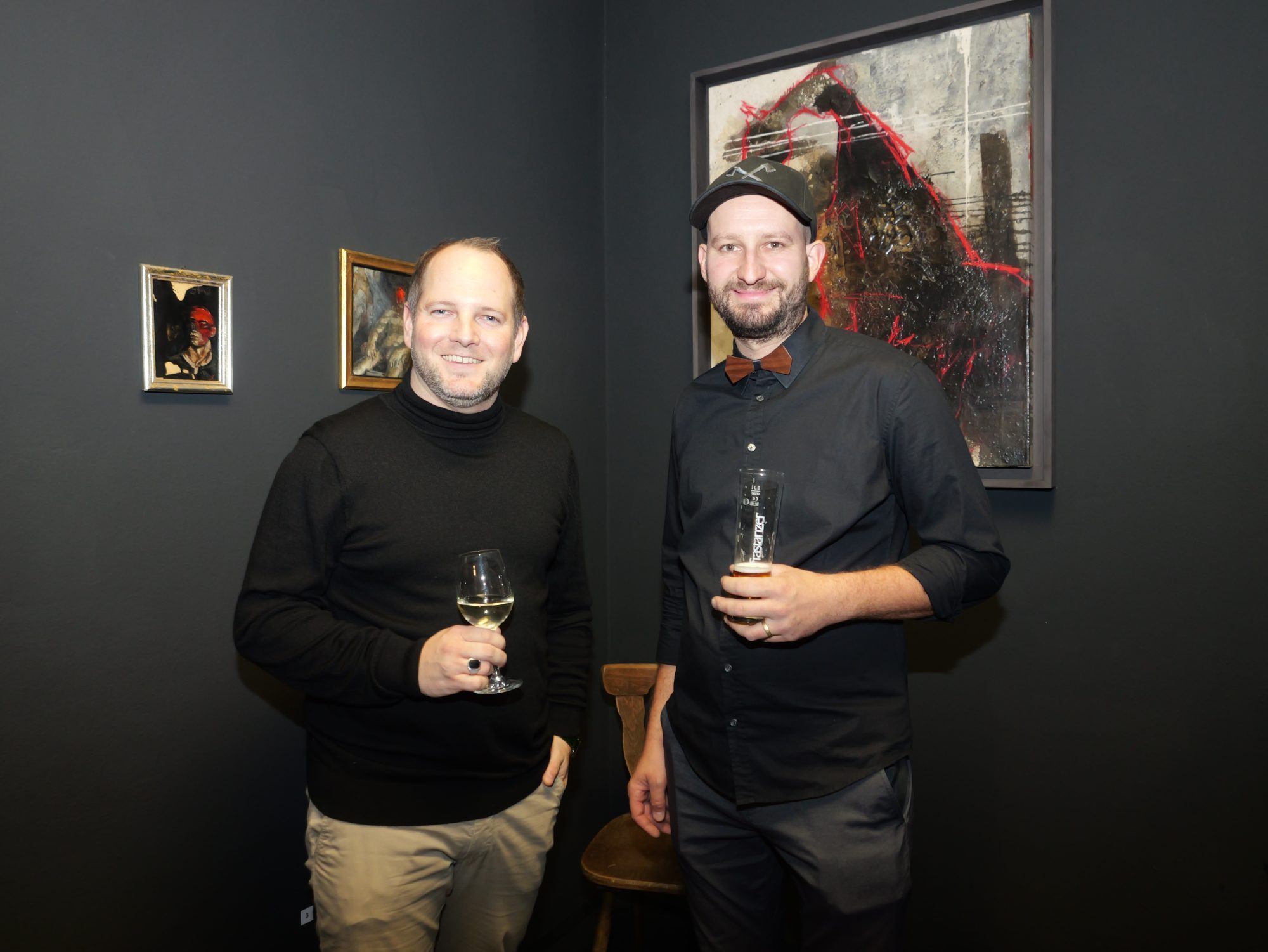 Das Künstlerkollektiv Stefan Finžgar und Clemens Walser öffnet  zur diesjährigen Autumn Art Lounge erstmals die Türen ihres neuen Ateliers.