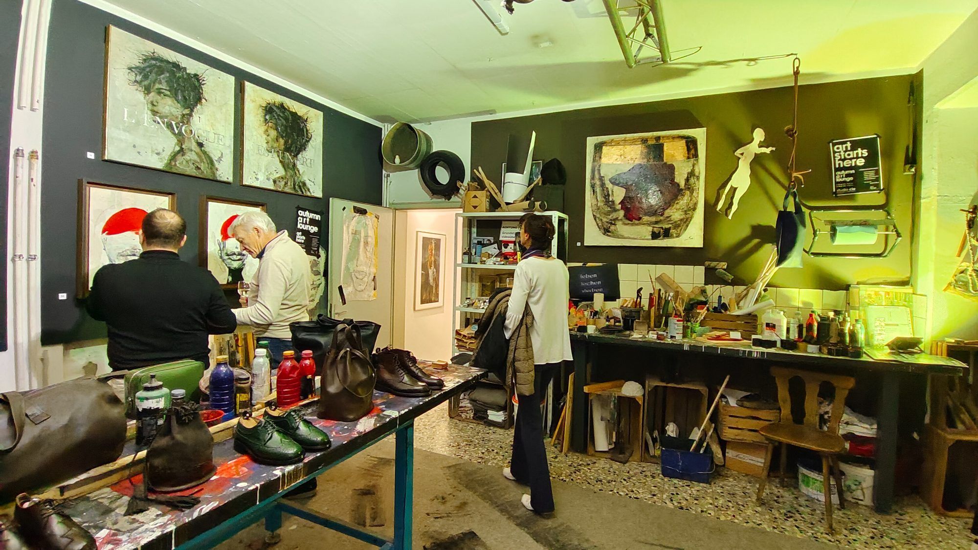 Ein besonderer Ort mit Geschichte: Erste Autumn Art Lounge in der ehemaligen Kantine von Hilti & Jehle in Feldkirch-Altenstadt.
