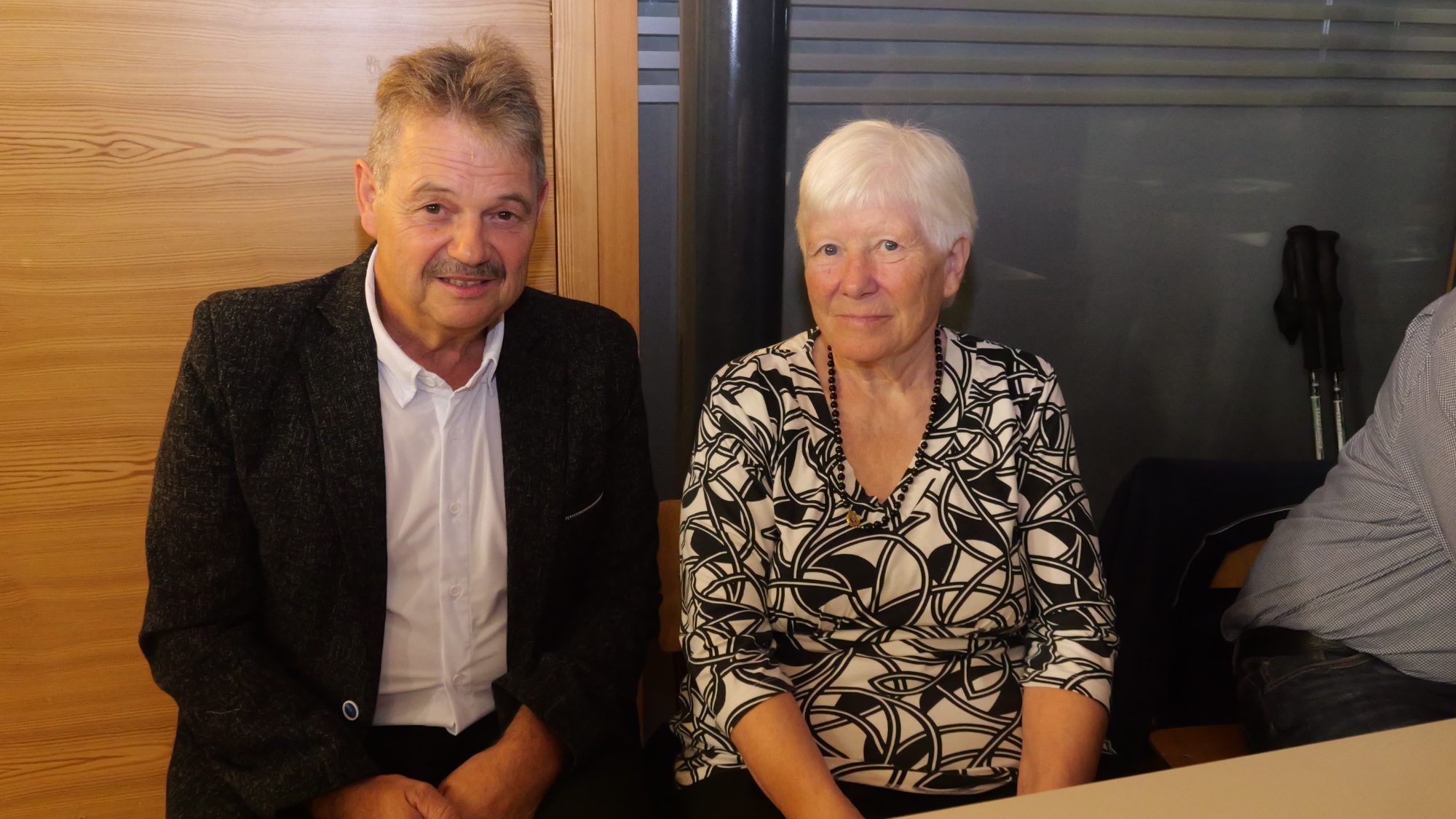 Walter Rauch und Annemarie Hartmann ließen sich die Premiere des Jubiläumsstücks nicht entgehen.
