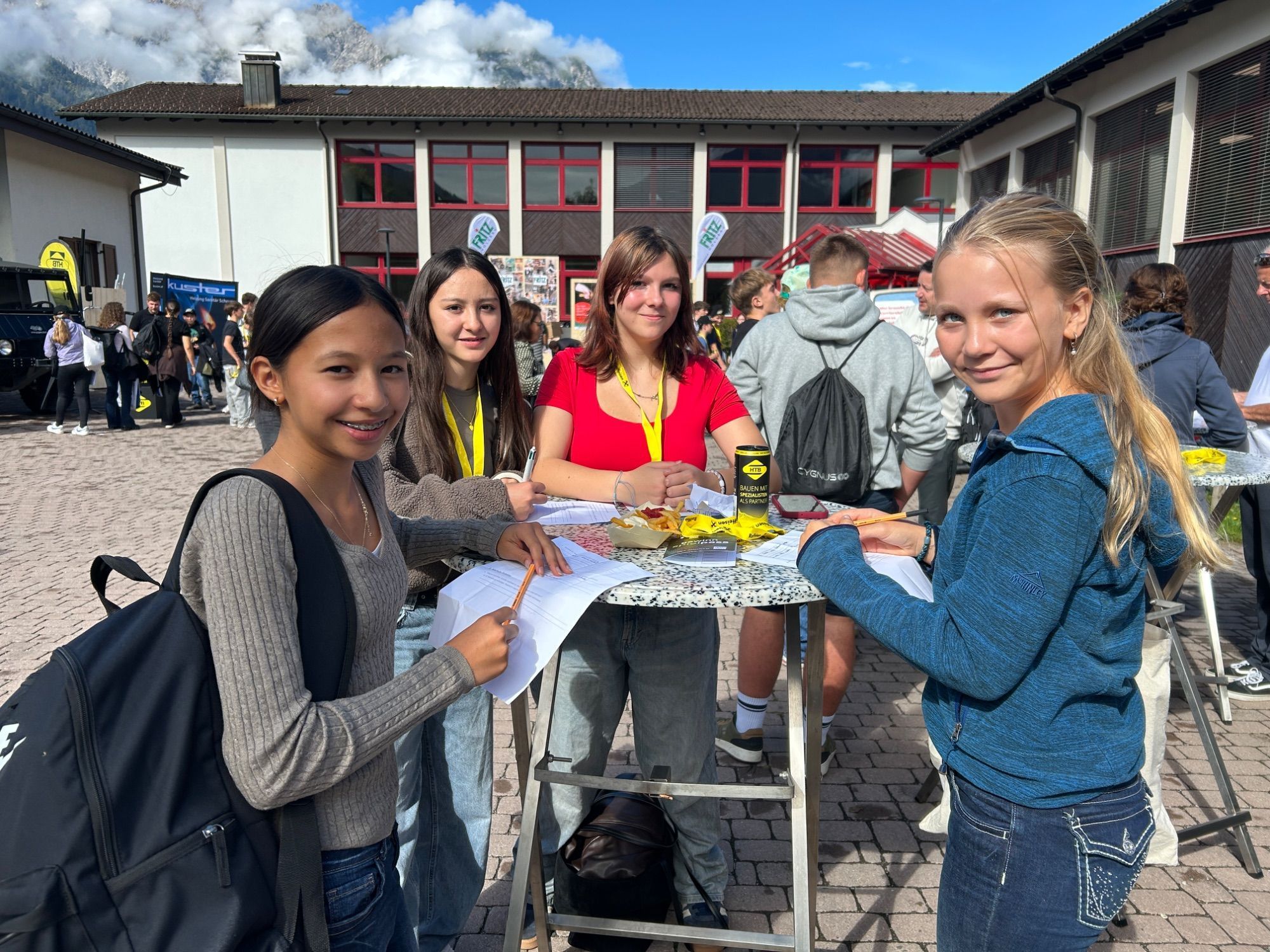 Impressionen der Lehrlingsmesse in Gantschier