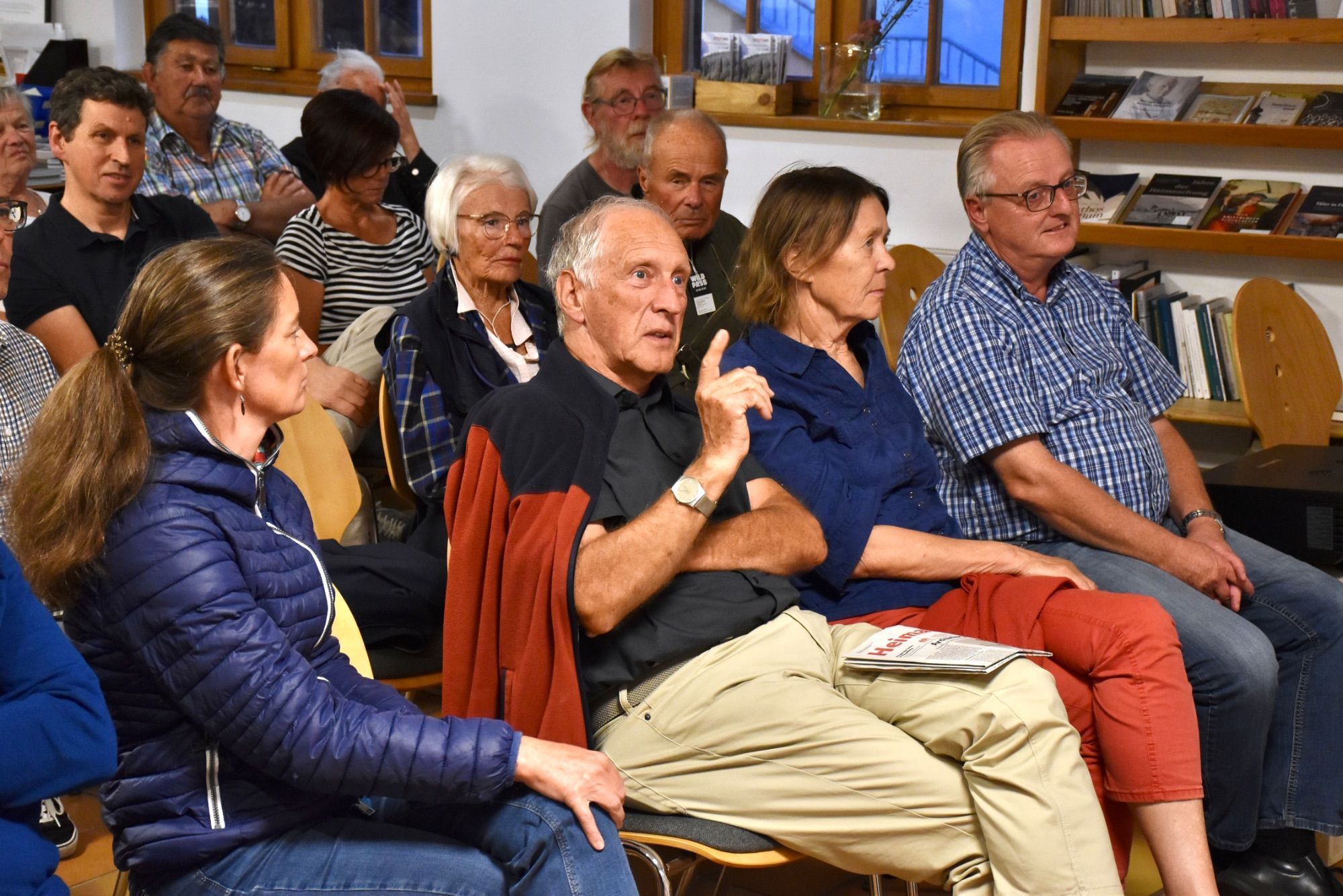 Gut gefüllt waren die Plätze im Montafoner Heimatmuseum in Schruns, als der emeritierte Universitätsprofessor Rüdiger Krause zum Thema