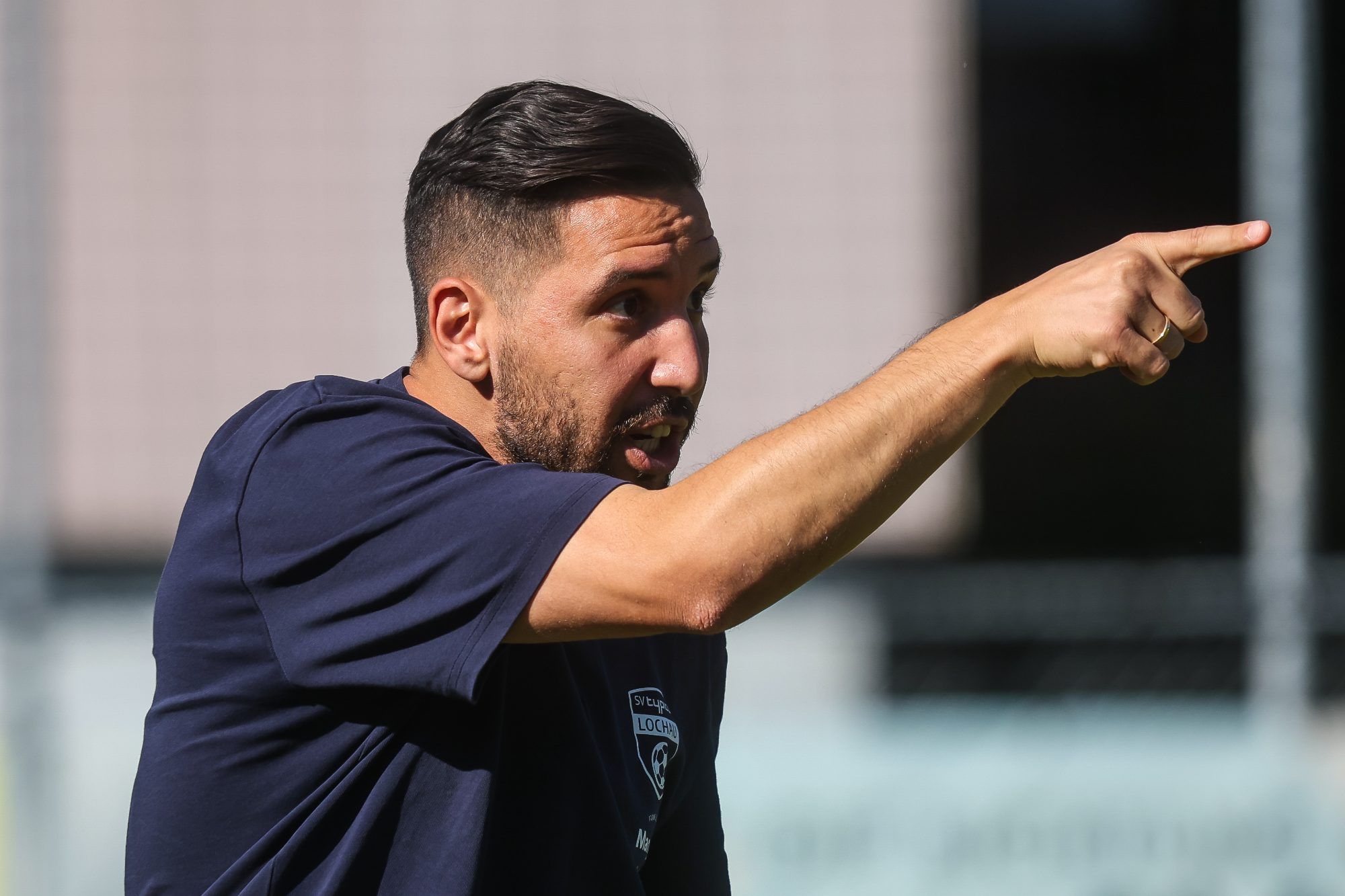 Lochau Trainer Metin Batir ist optimistisch. VN-Steurer