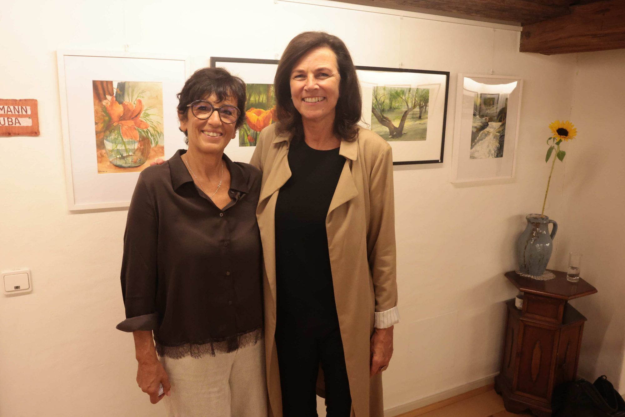 Conny Hartmann und Ingeborg Giesinger.