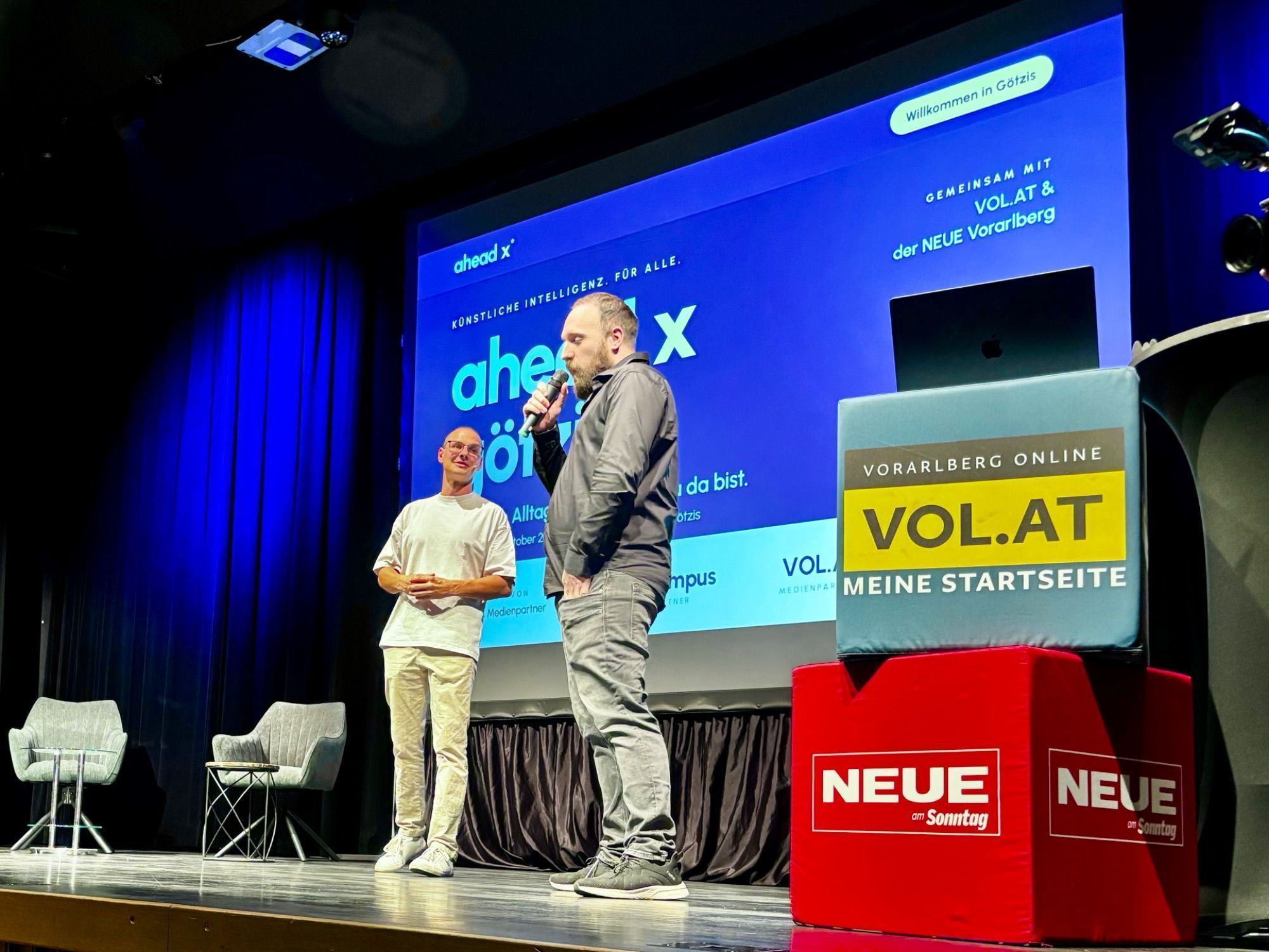 Die Experten Marco Moosbrugger und Lukas Wagner im Gespräch.